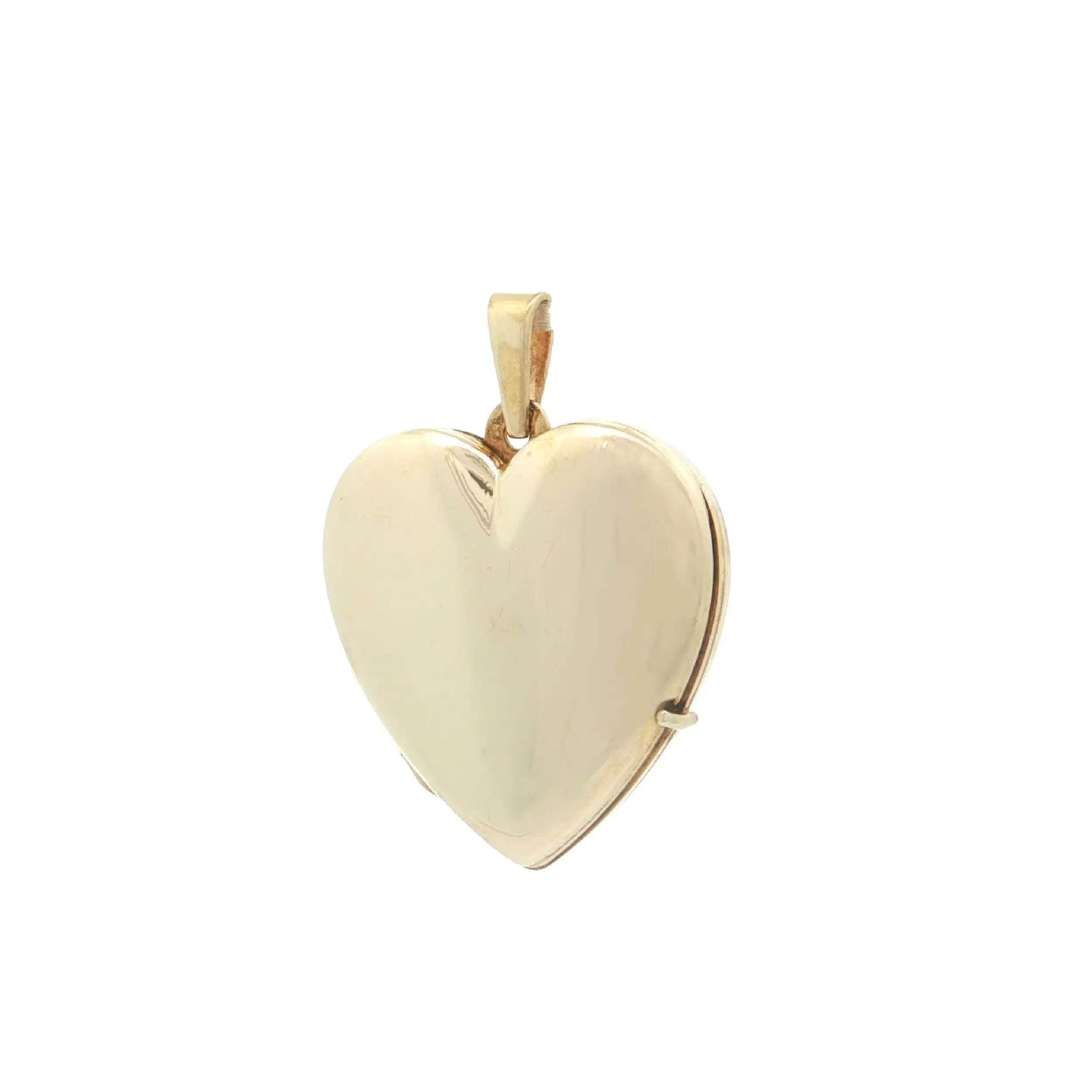 Herzmedaillon Gelbgold