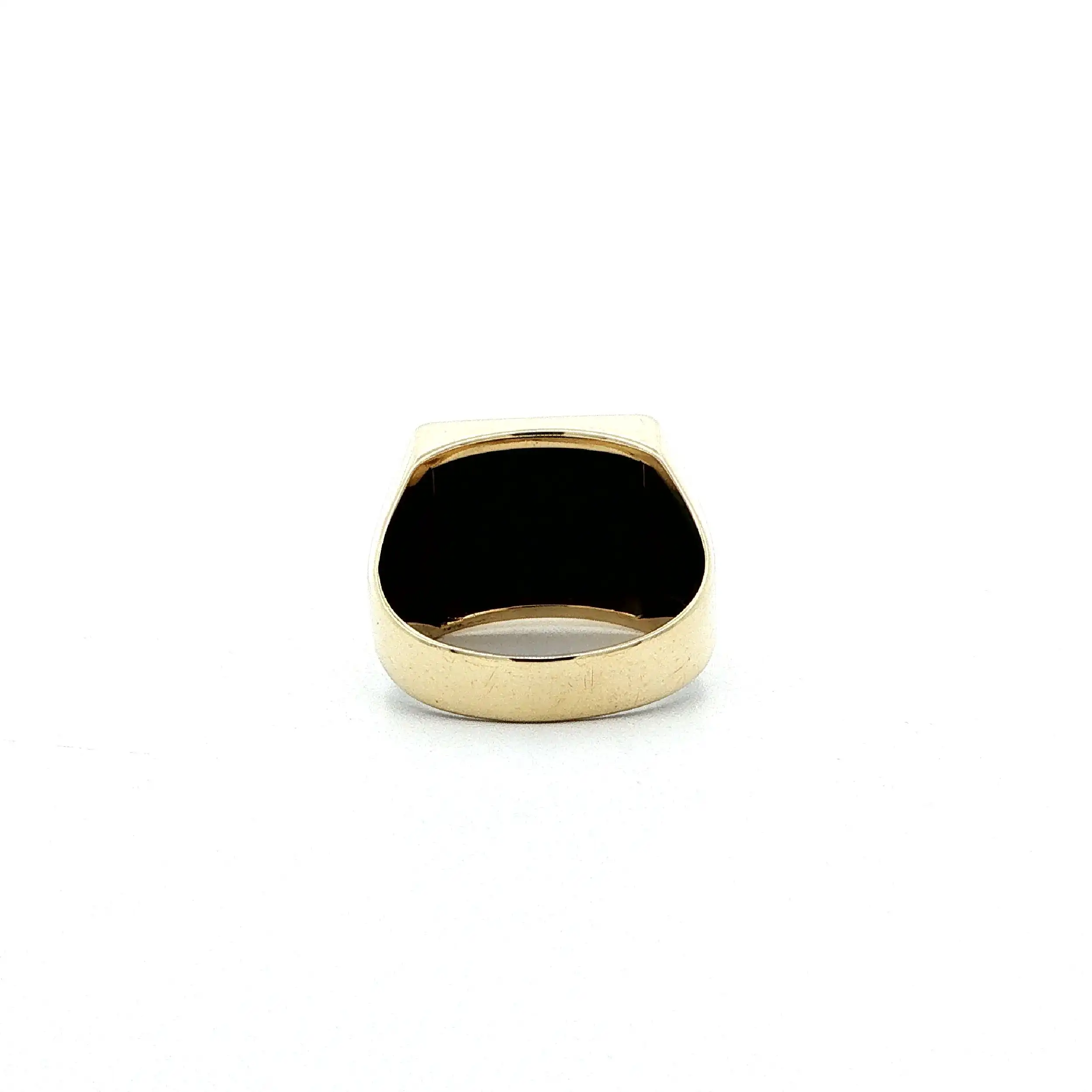 Ring Gelbgold mit Onyx