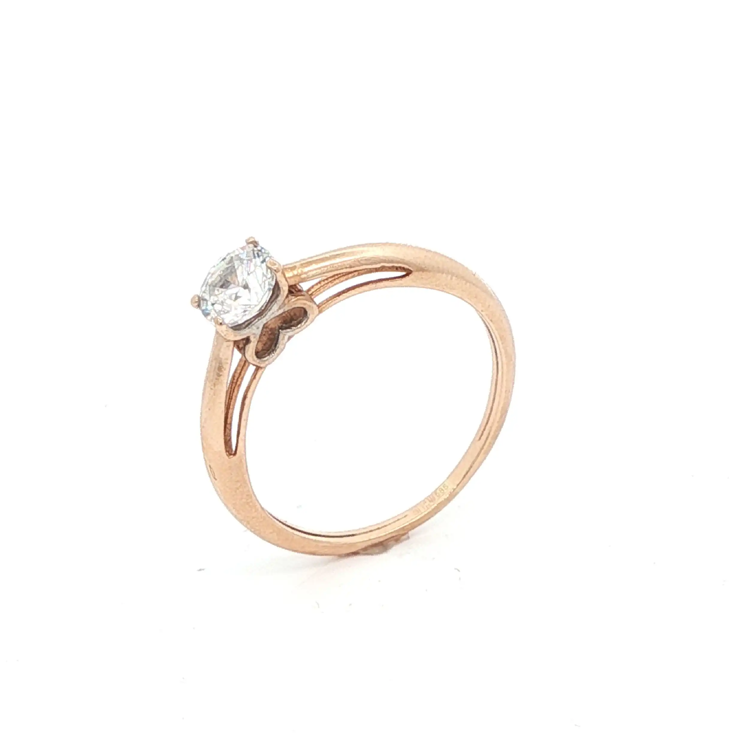 Ring Rosegold mit Zirkonia