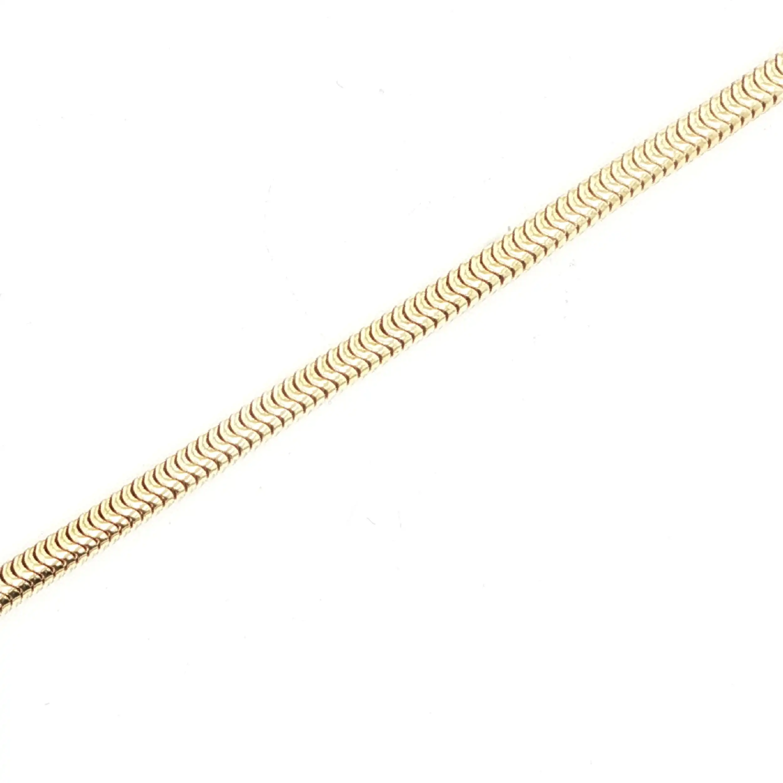 Schlangenarmband Gelbgold