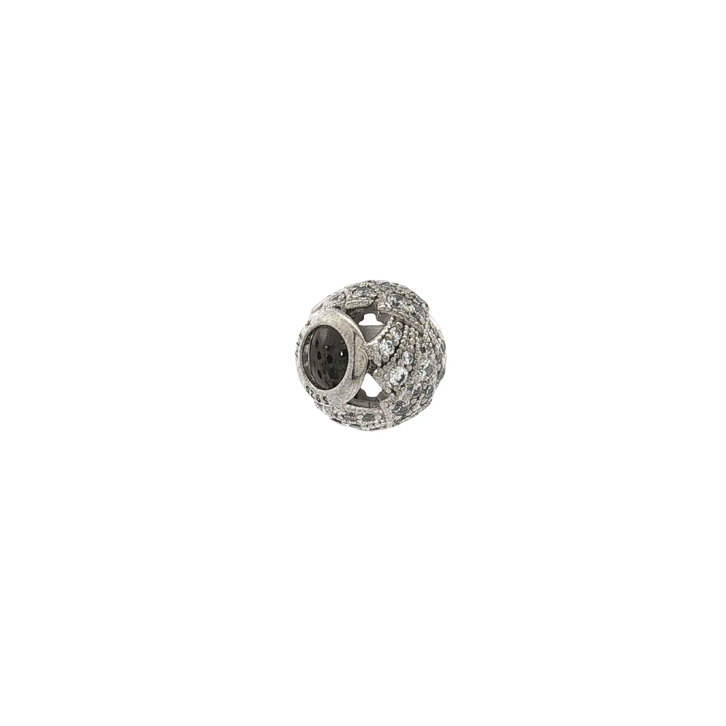 Charm Silber Pandora mit Zirkonia Charm Silber Pandora mit Zirkonia