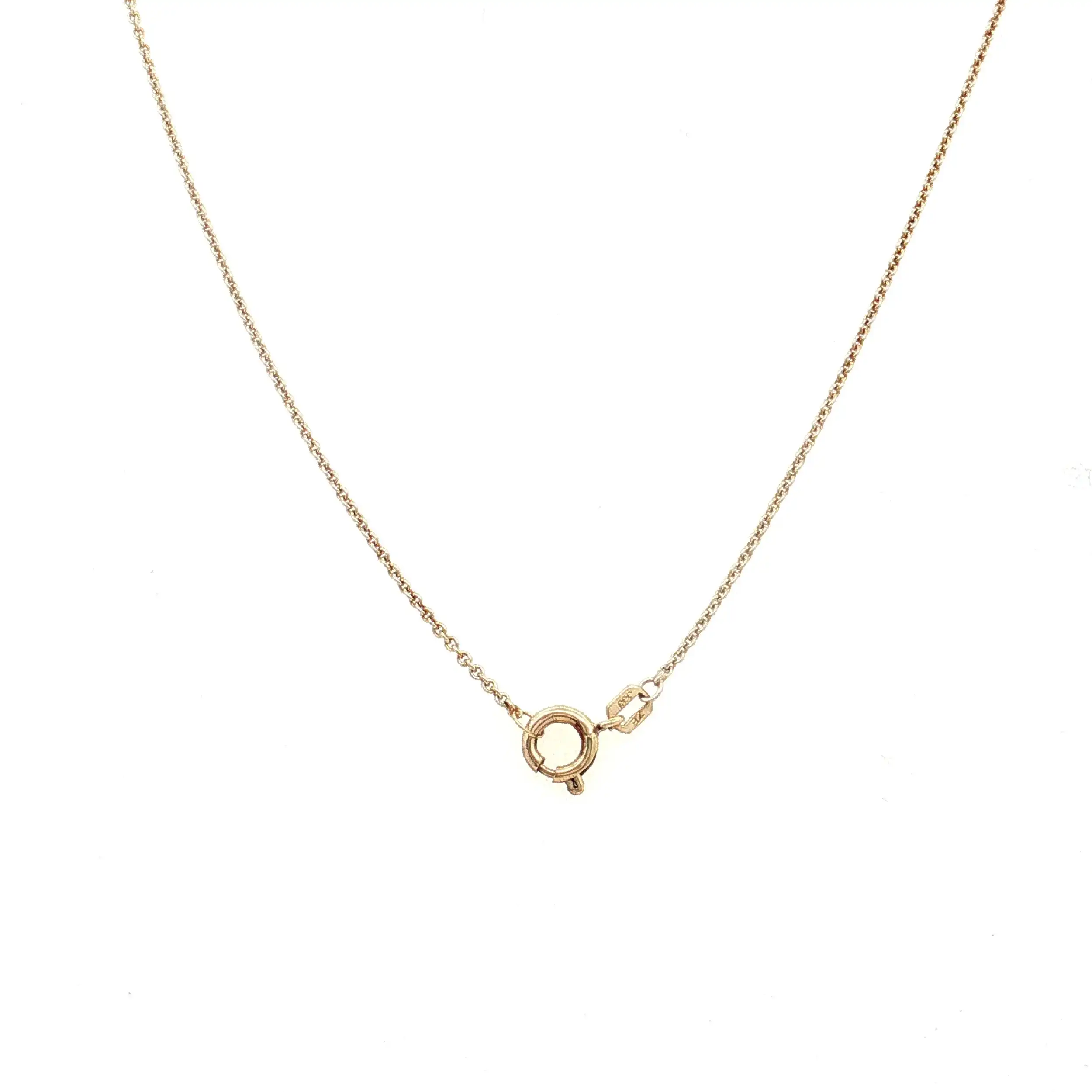 Ankerkette Gelbgold