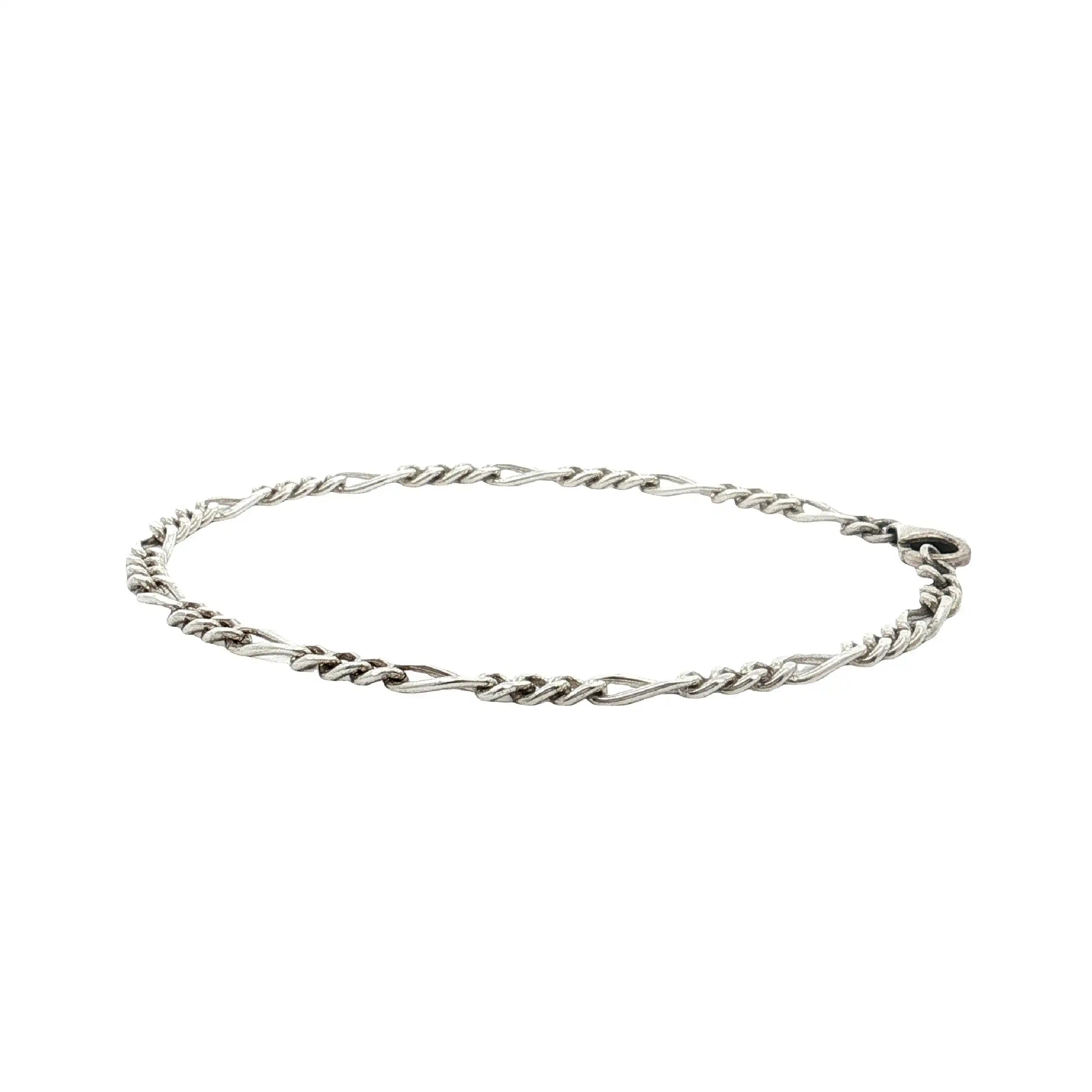 Figaroarmband Silber
