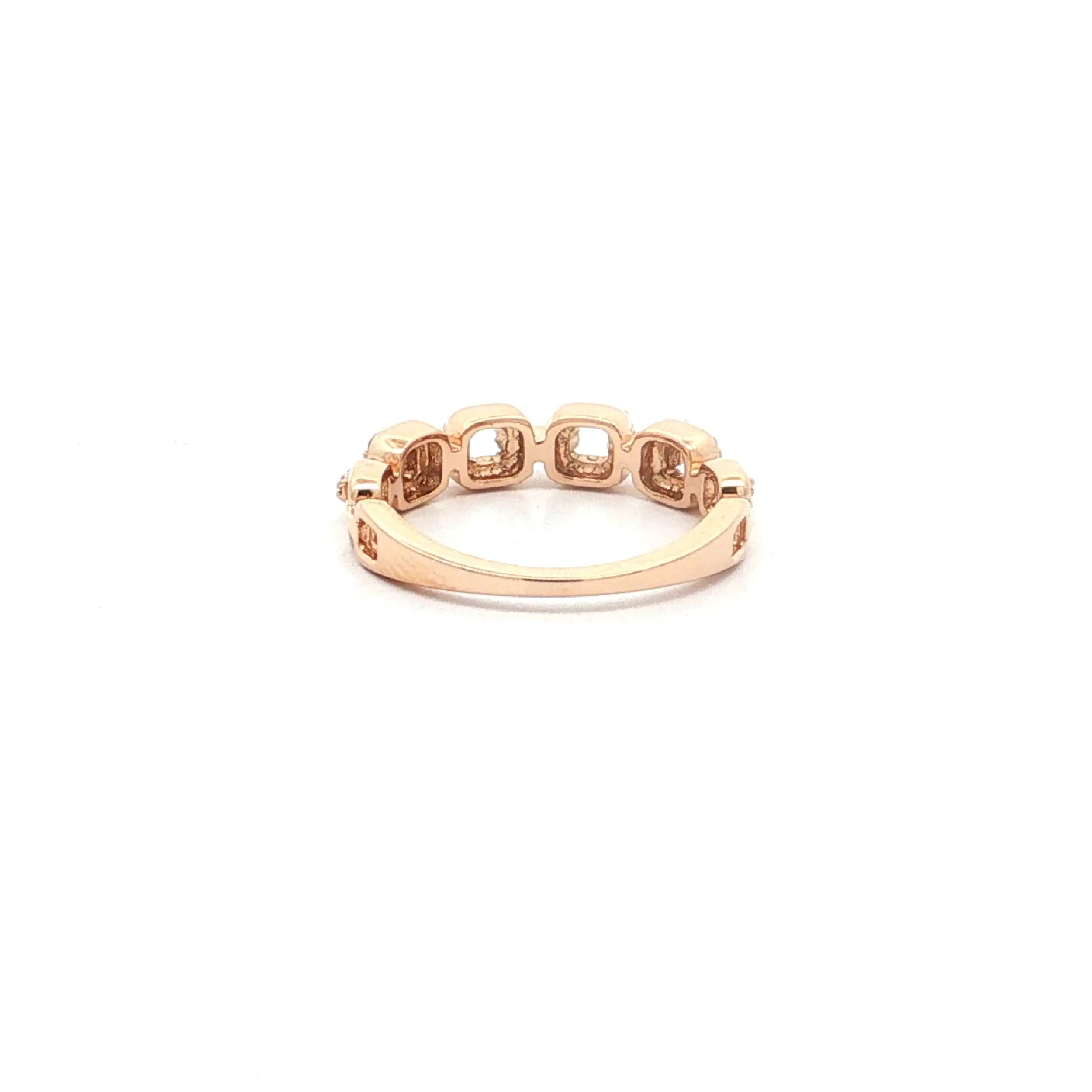 Ring Roségold mit Brillanten 0,20ct. TW/SI
