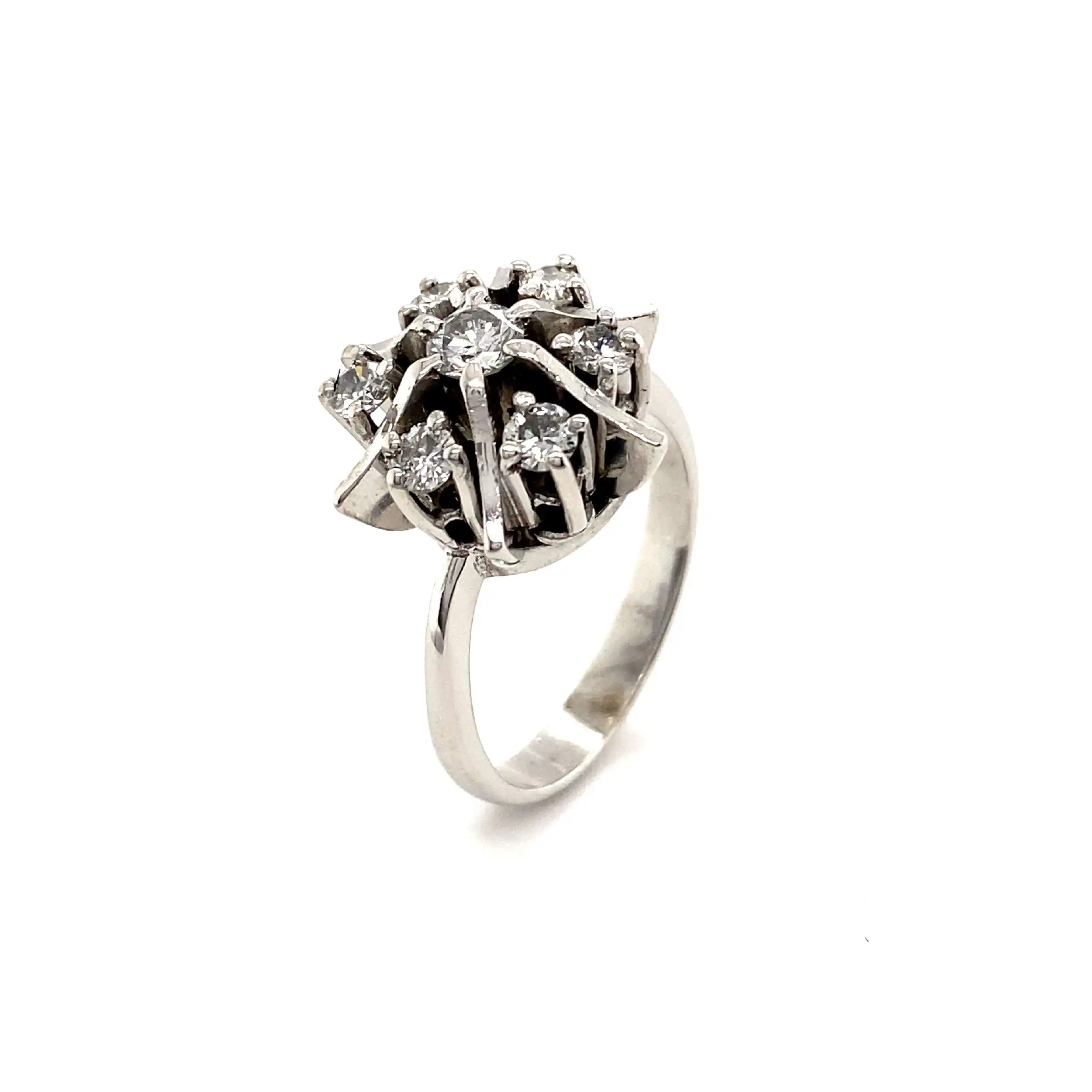 Ring Weißgold mit Brillanten
