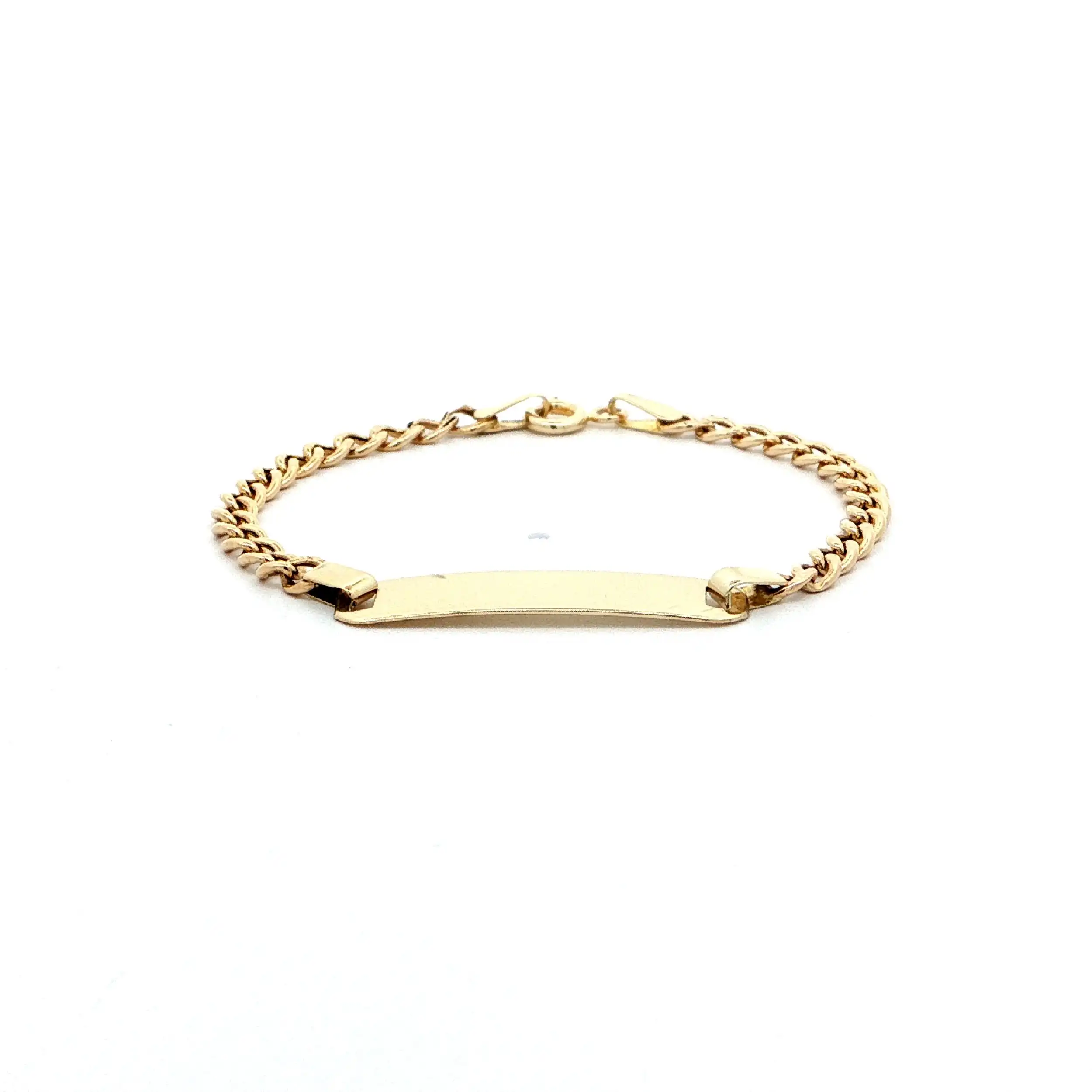 Ident-Armband Gelbgold
