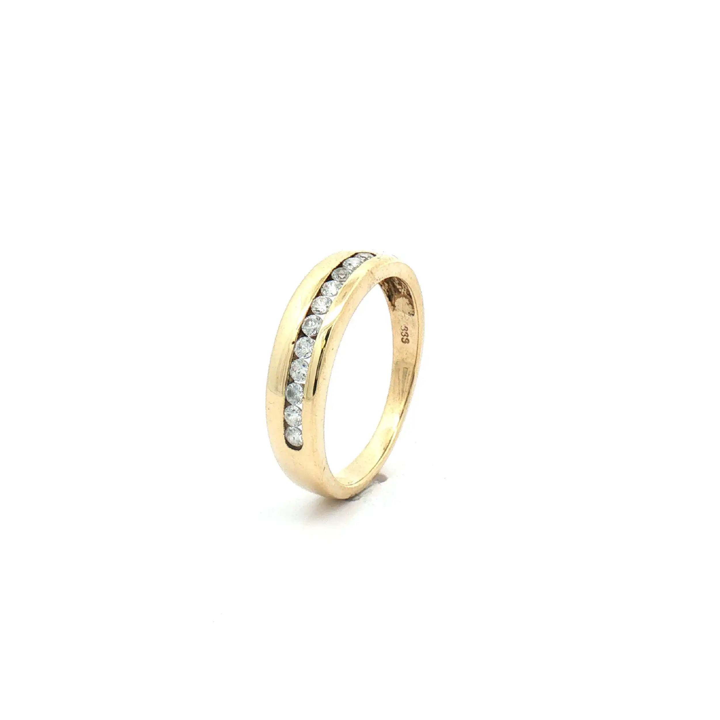 Ring Gelbgold mit Zirkonia Ring Gelbgold mit Zirkonia