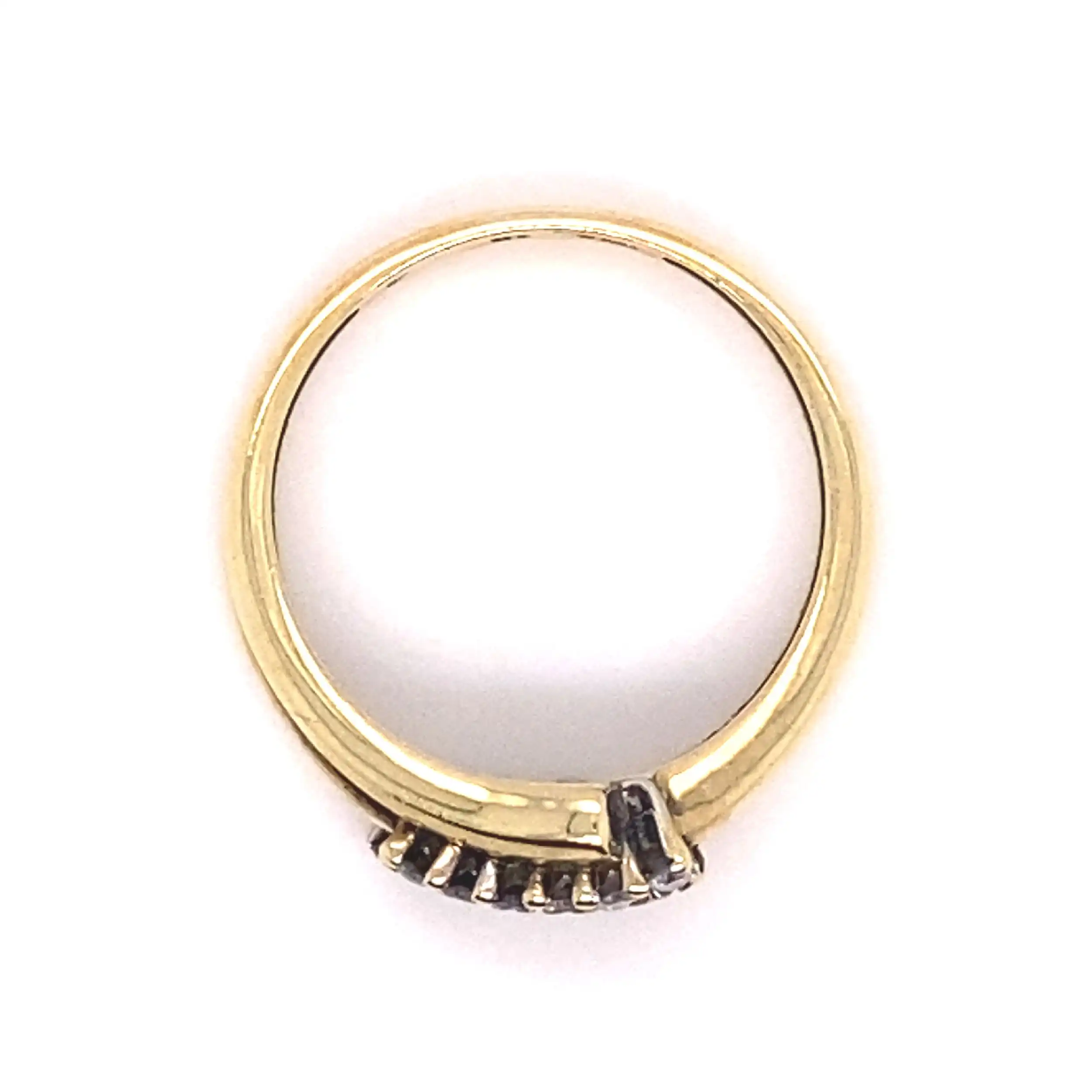 Ring Gelbgold mit 12 Brillanten, graviert mit 0,25ct Ring Gelbgold mit 12 Brillanten, graviert mit 0,25ct