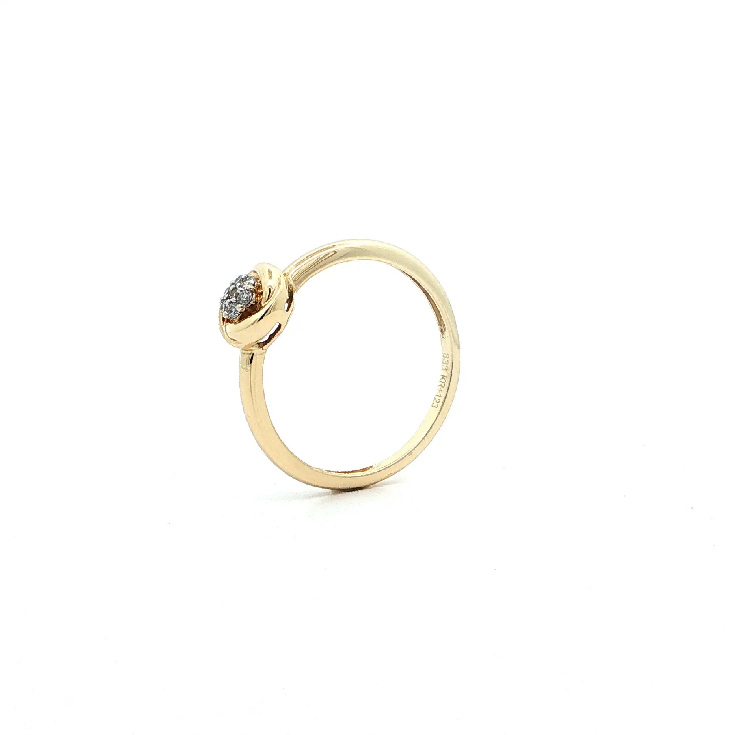 Ring Gelbgold mit Brillanten