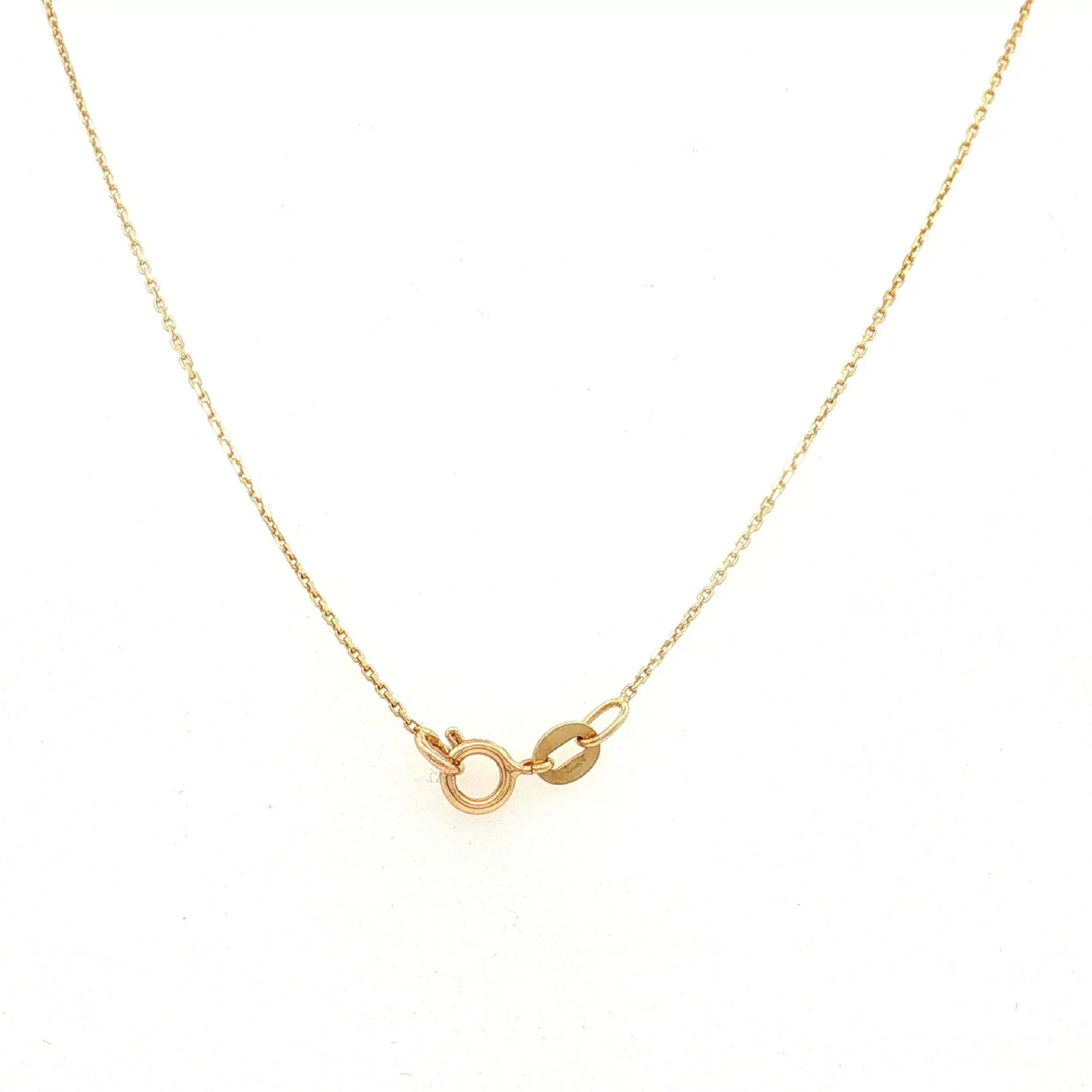 Kette mit Anhänger Gelbgold mit Zirkonia Kette mit Anhänger Gelbgold mit Zirkonia