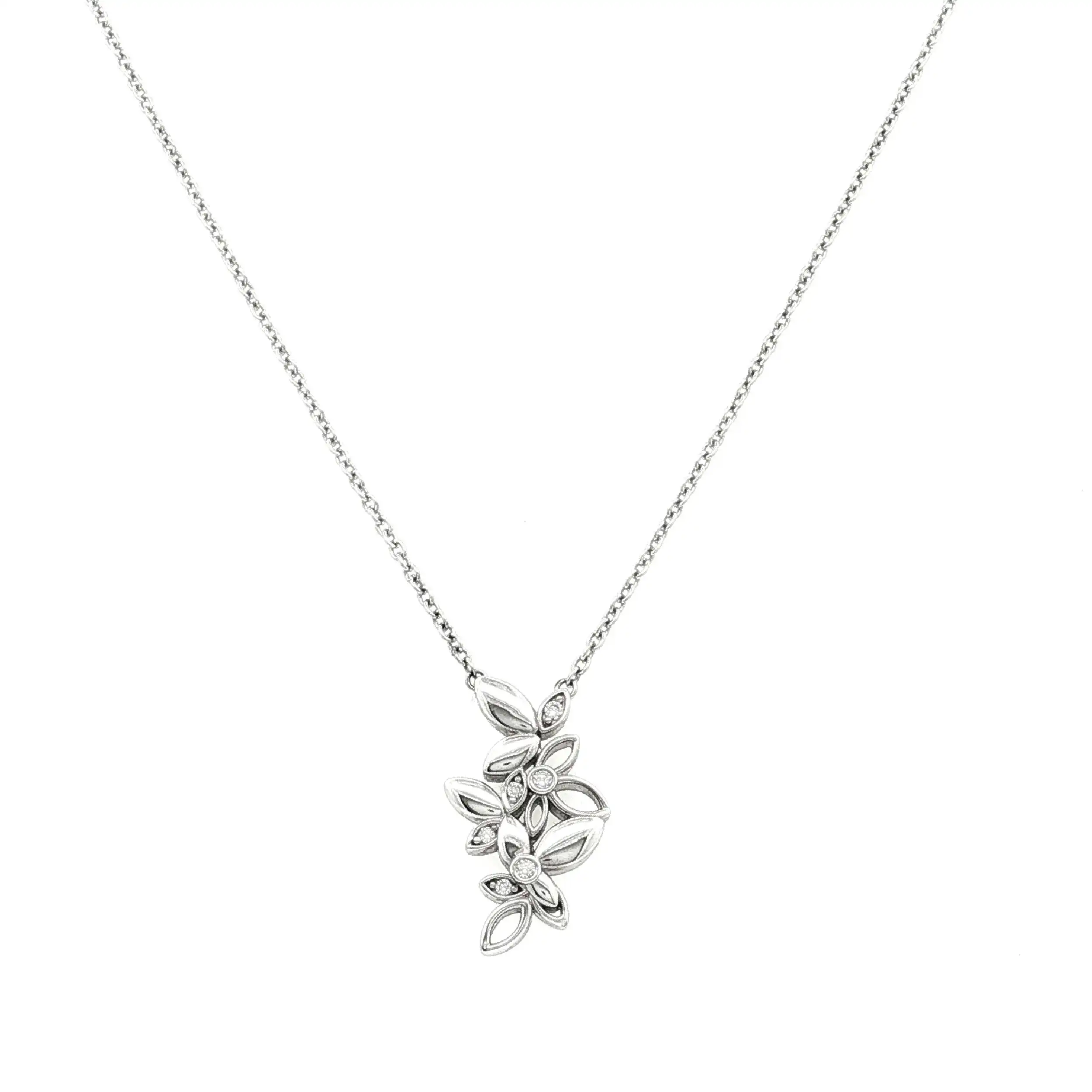 Collier Silber mit Zirkonia Collier Silber mit Zirkonia