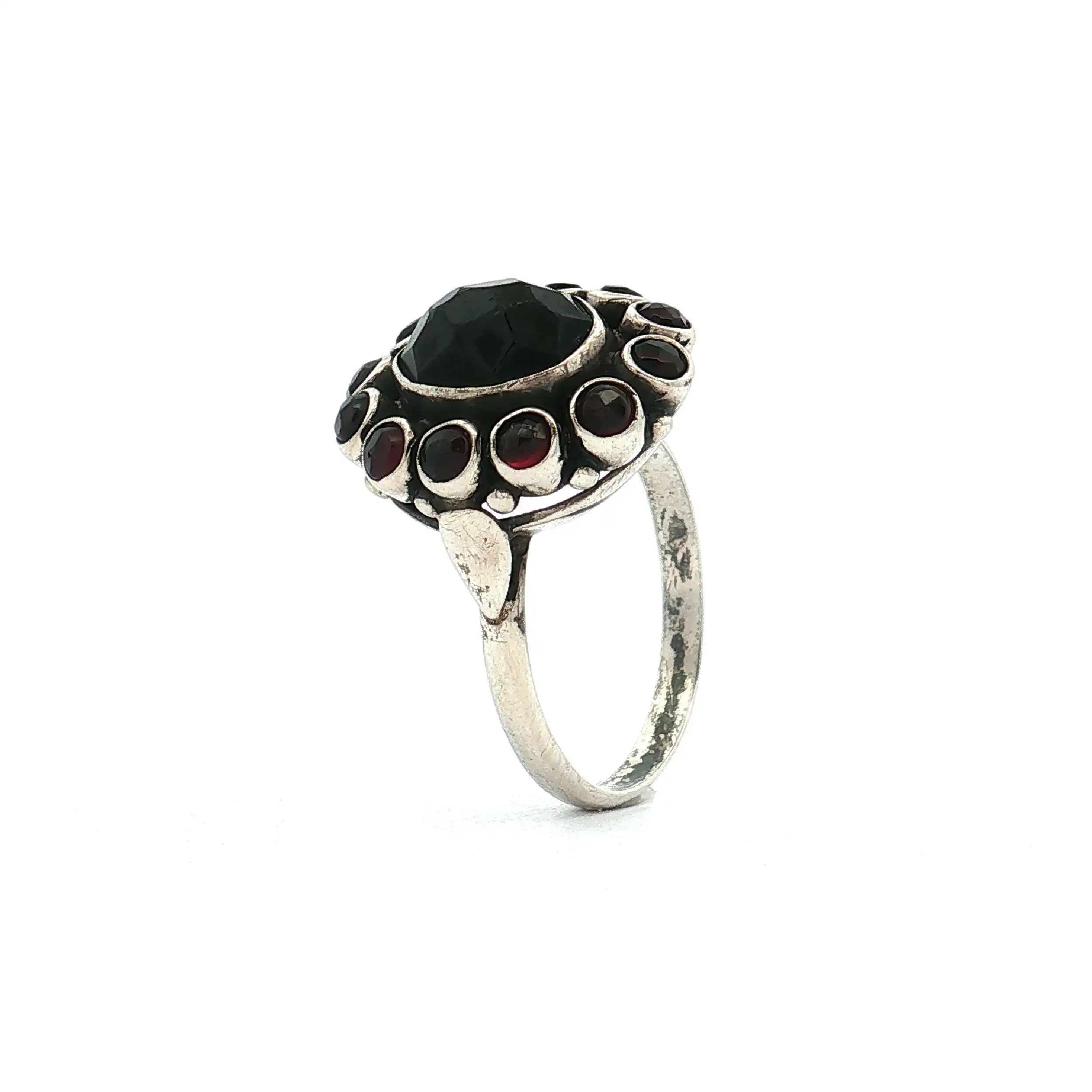 Ring Silber mit Granat