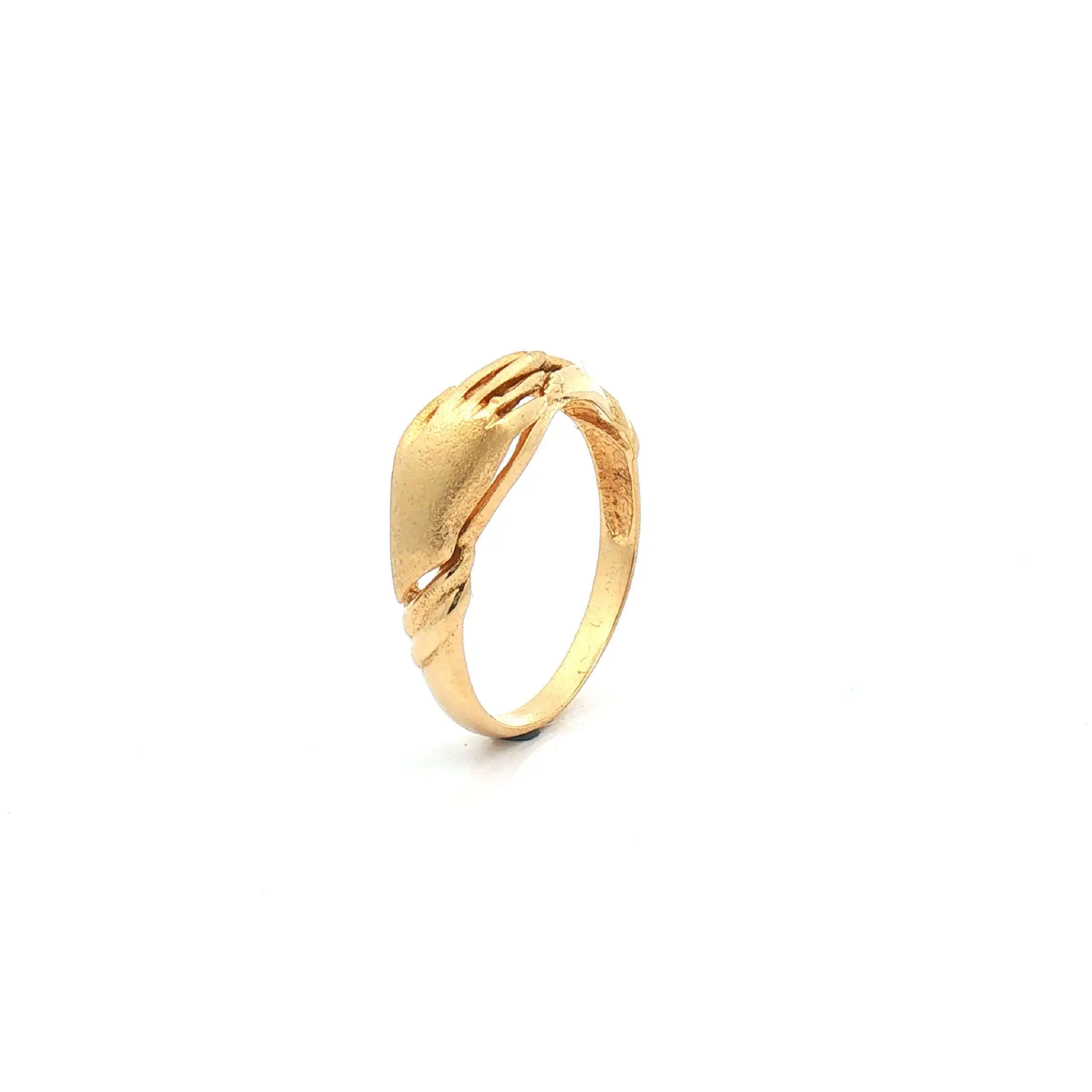 Ring Gelbgold 'Hände'