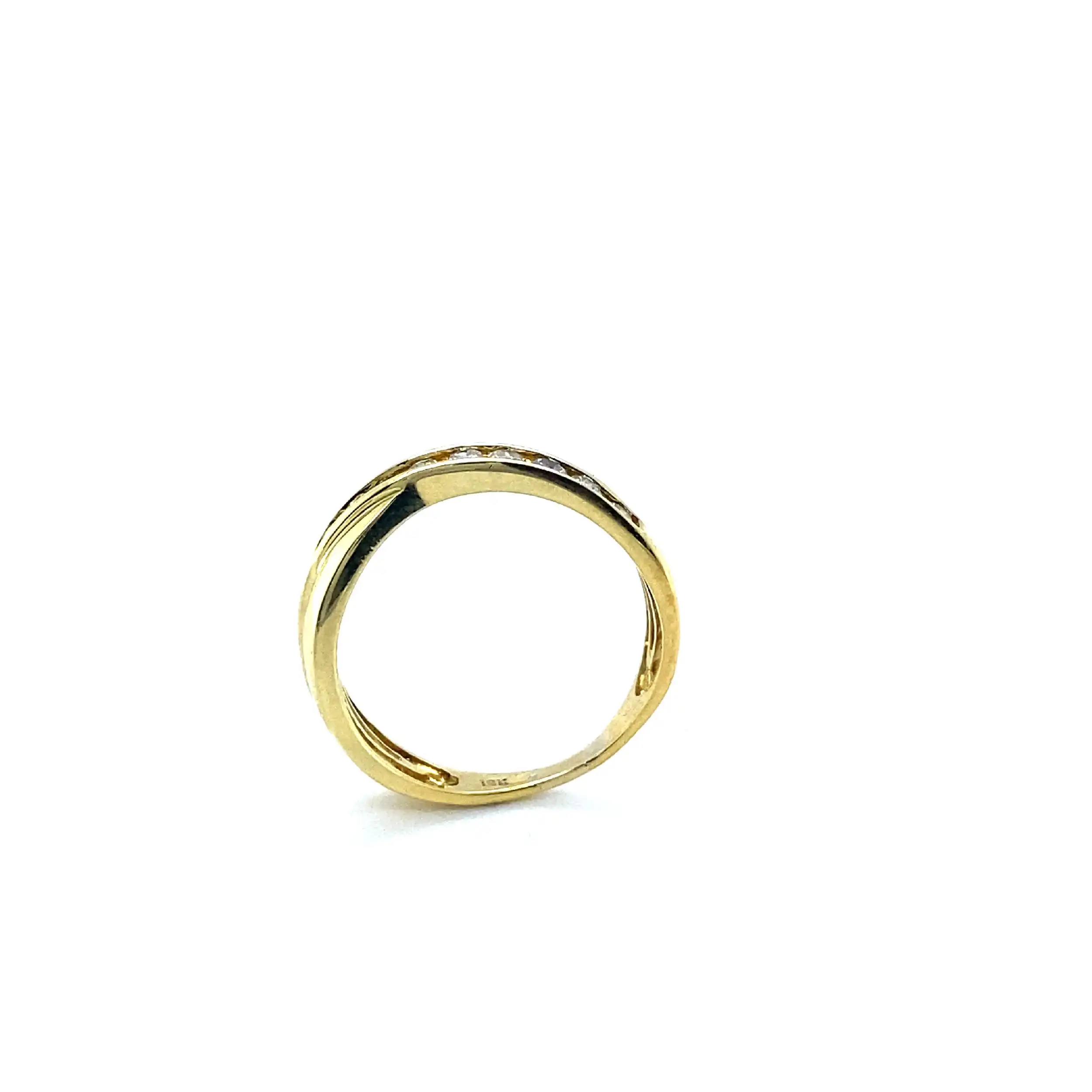 Ring Gelbgold mit Brillanten Ring Gelbgold mit Brillanten