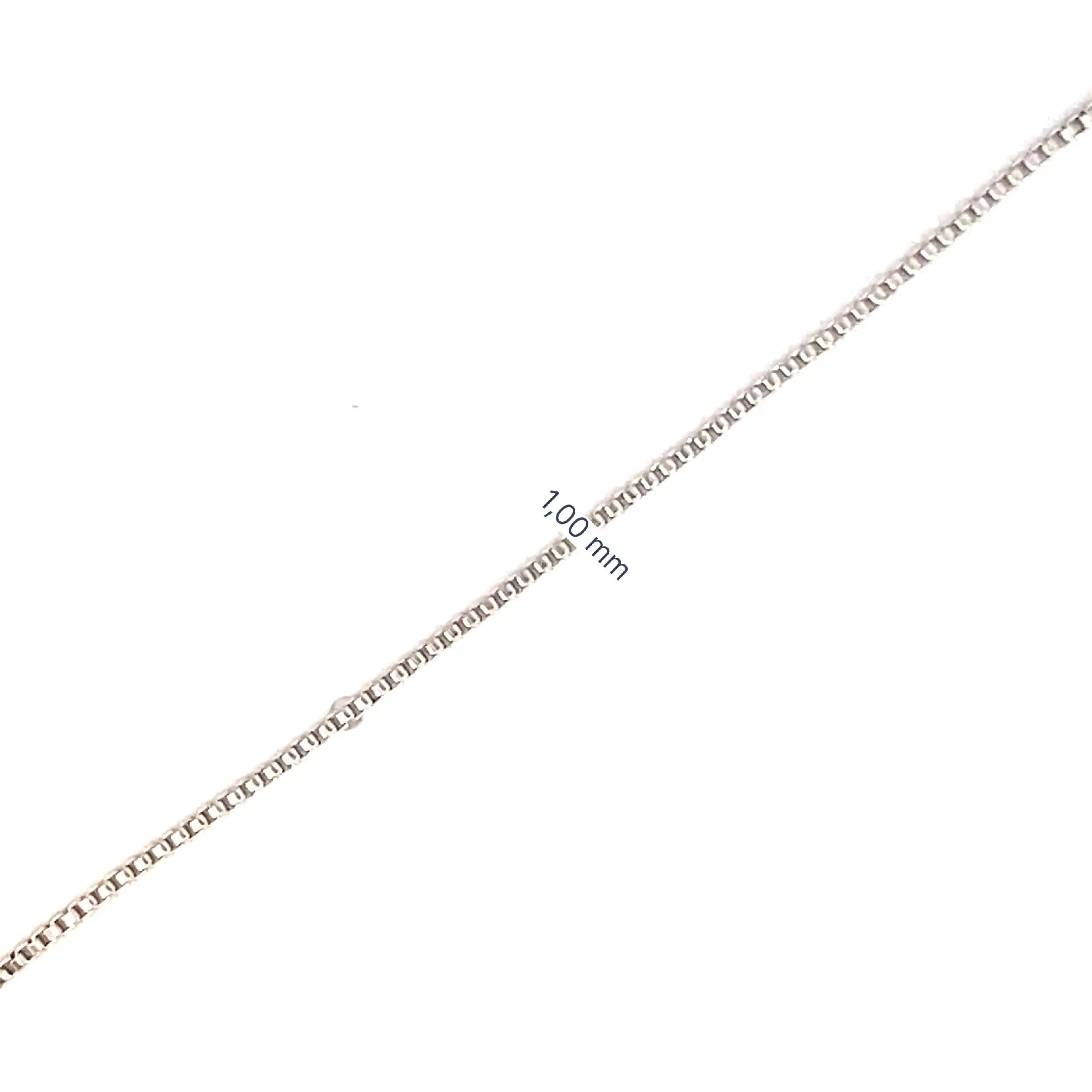 Venezianerkette Weißgold