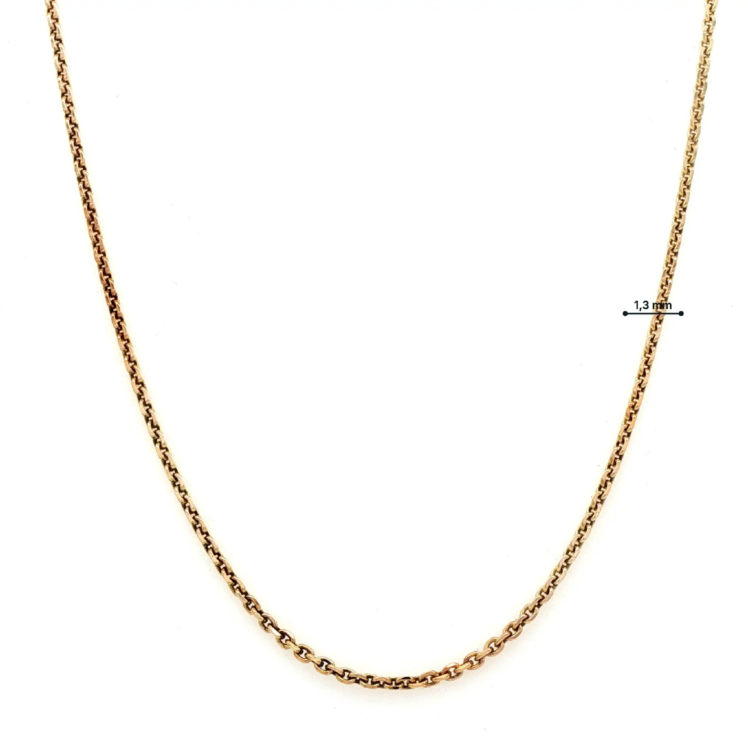 Ankerkette Gelbgold