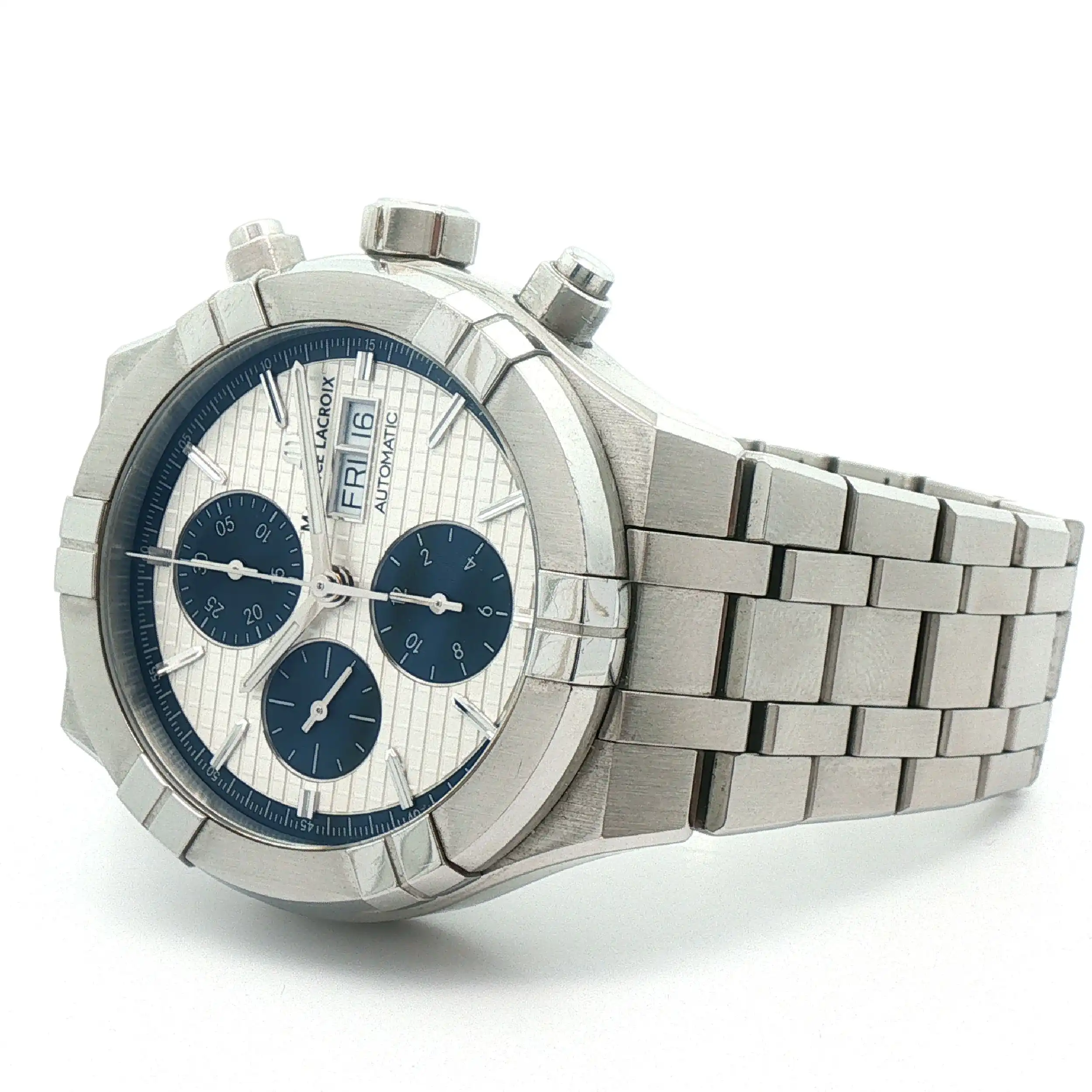 Herrenuhr Maurice Lacroix Aikon Automatik Chronograph Fullset Herrenuhr Maurice Lacroix Aikon Automatik Chronograph Fullset