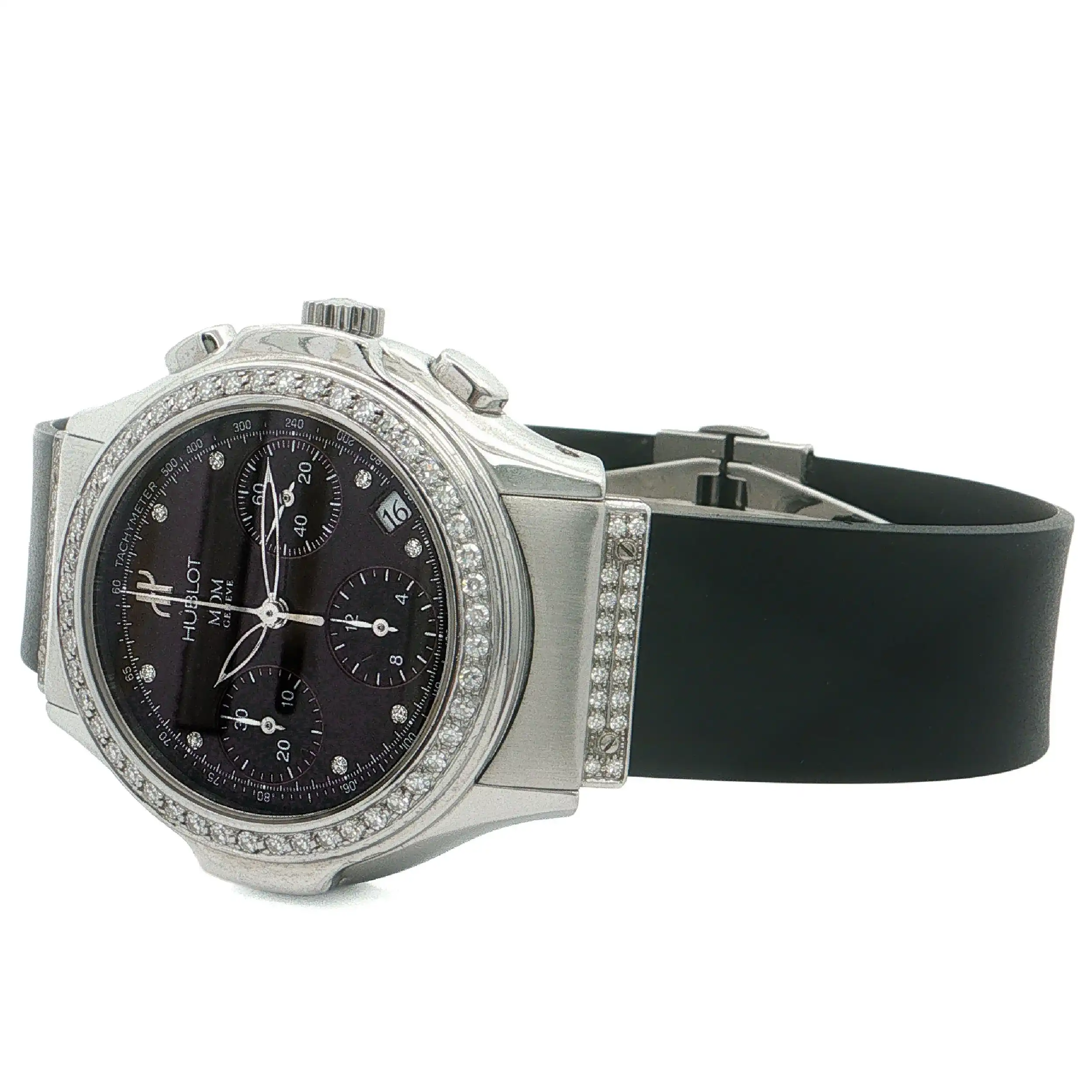 Herrenuhr Hublot MDM Chronograph 40mm dunkelrotes Ziffernblatt Ref.1810.1.054 Herrenuhr Hublot MDM Chronograph 40mm dunkelrotes Ziffernblatt Ref.1810.1.054