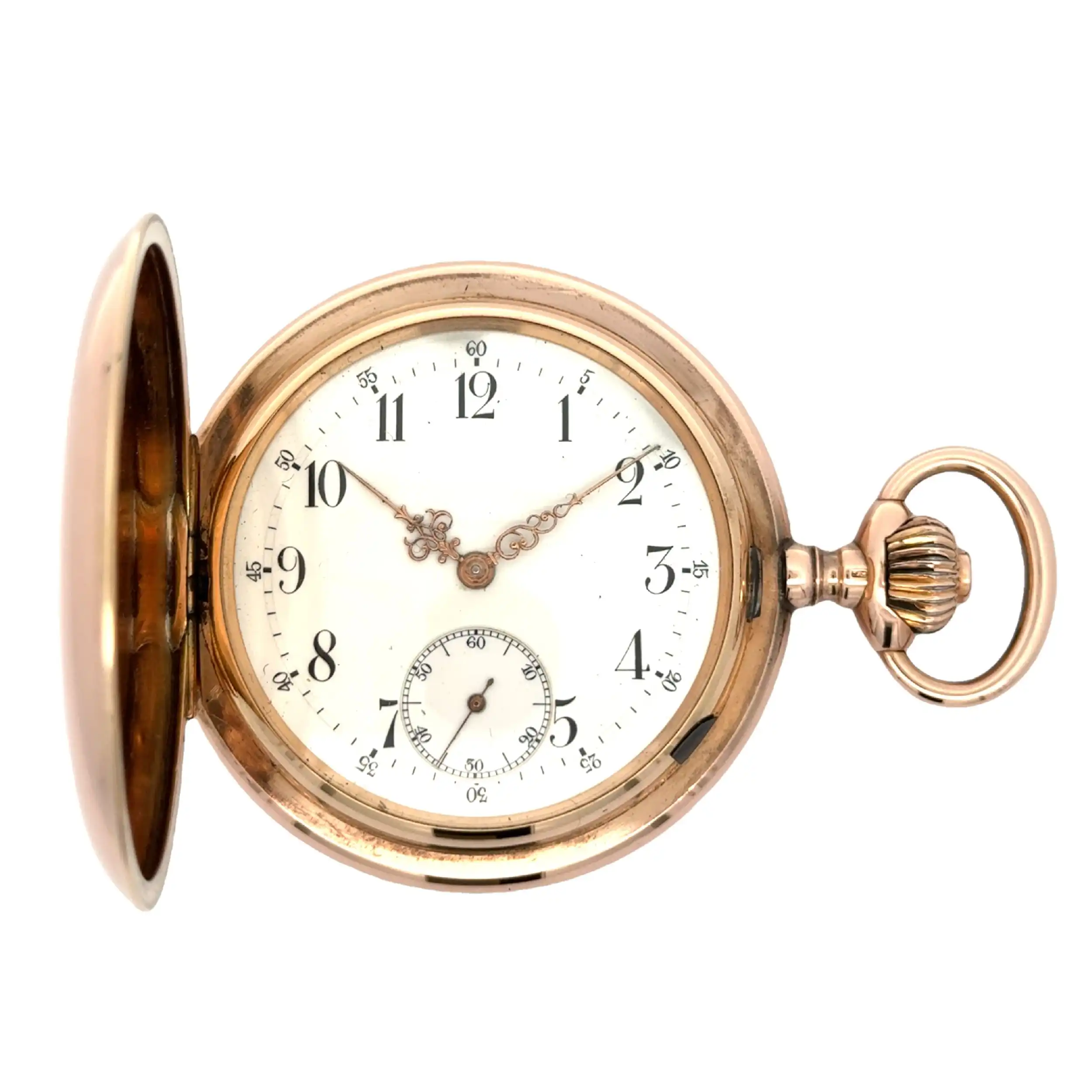 Taschenuhr 3 Deckel + Gehäuse Gelbgold Taschenuhr 3 Deckel + Gehäuse Gelbgold