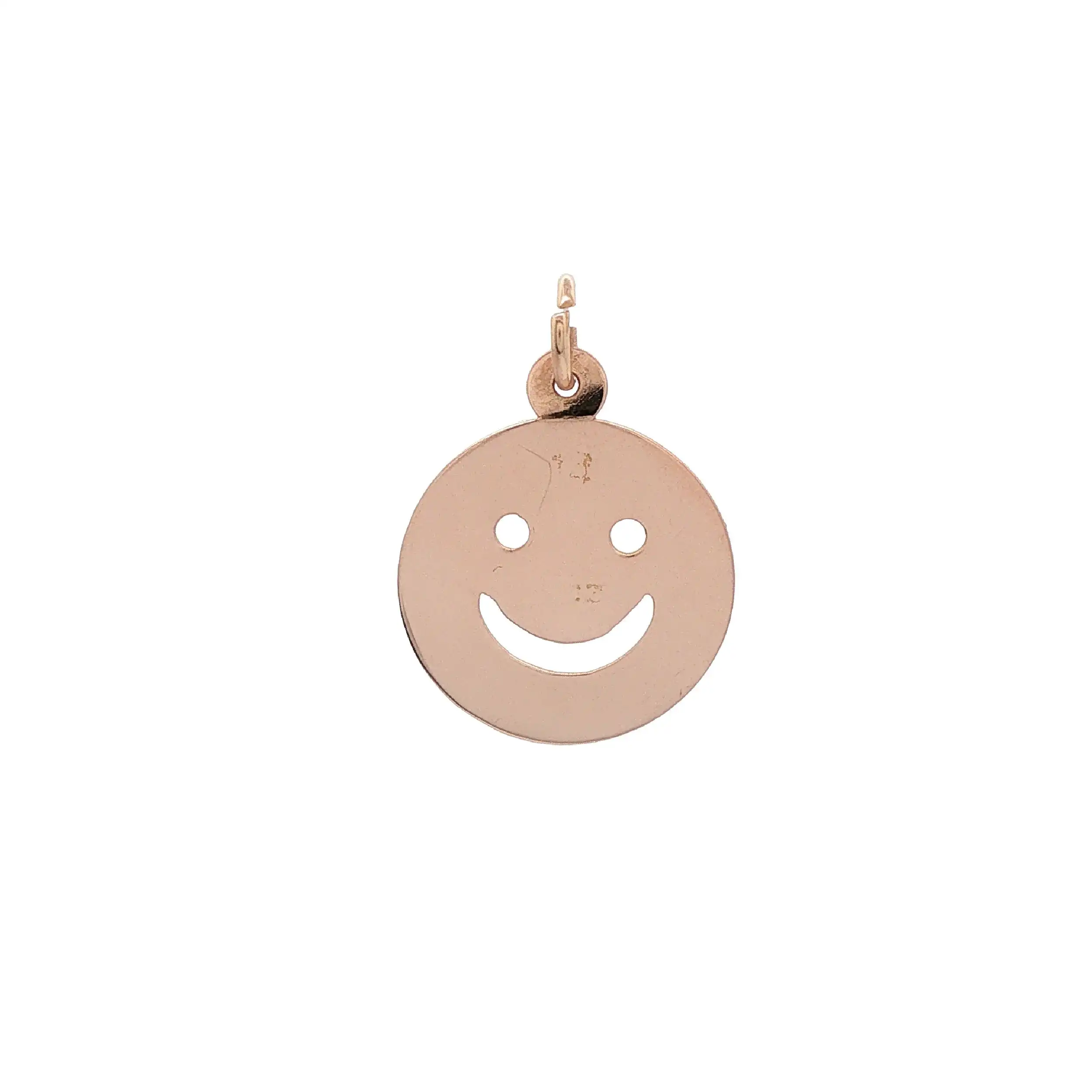 Anhänger Rotgold Smiley