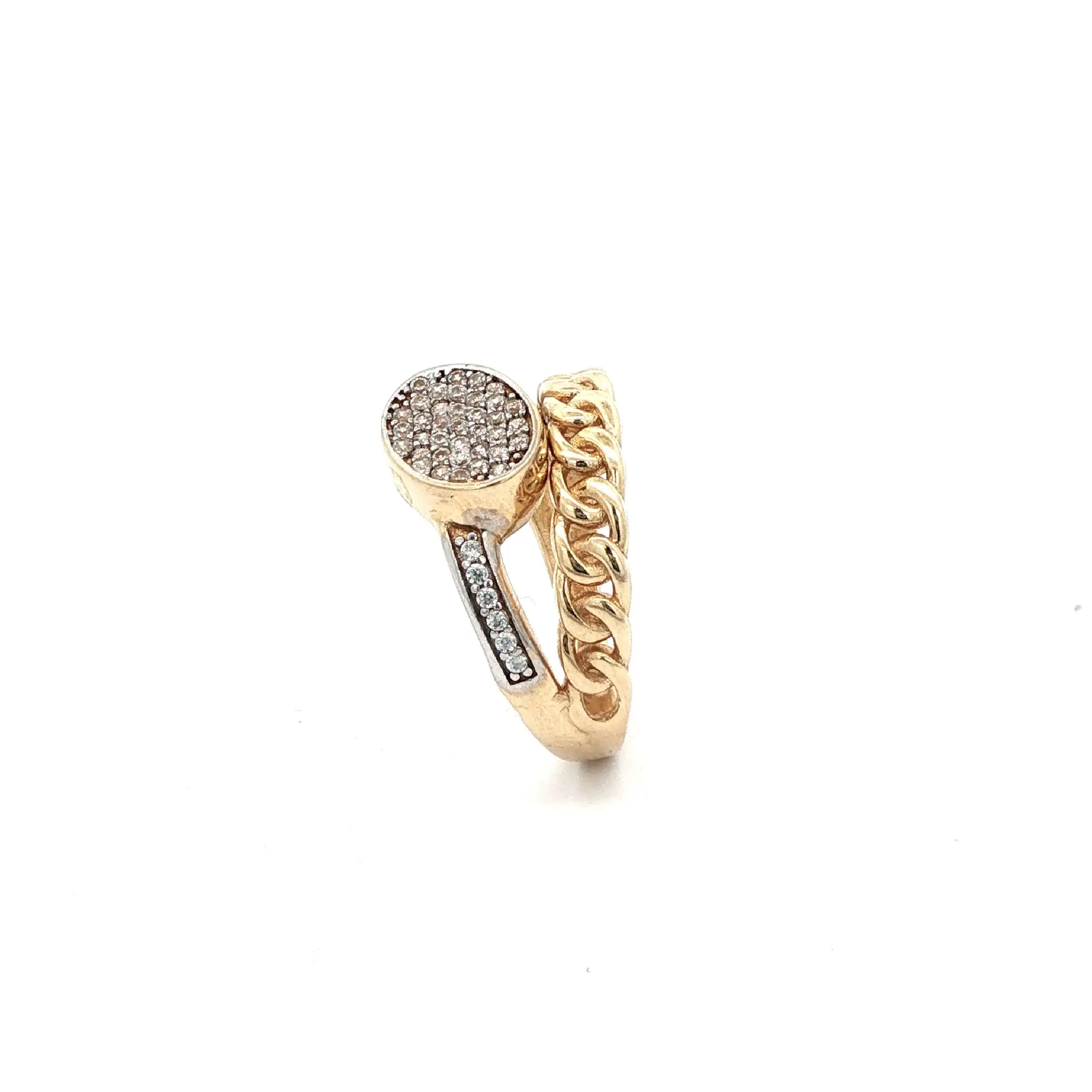 Ring Gelbgold mit Zirkonia