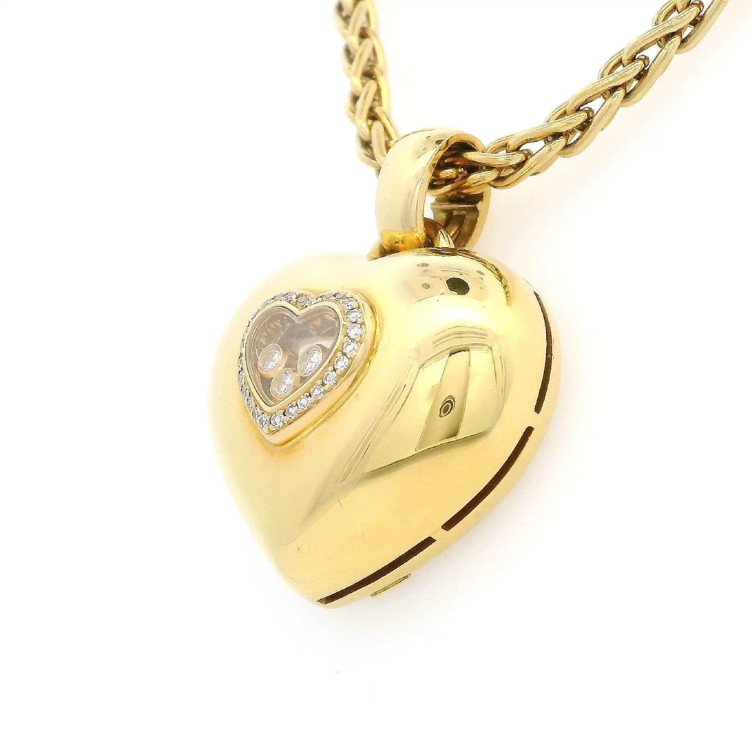 Collier Chopard Happy Diamonds mit Box und Papieren Collier Chopard Happy Diamonds mit Box und Papieren