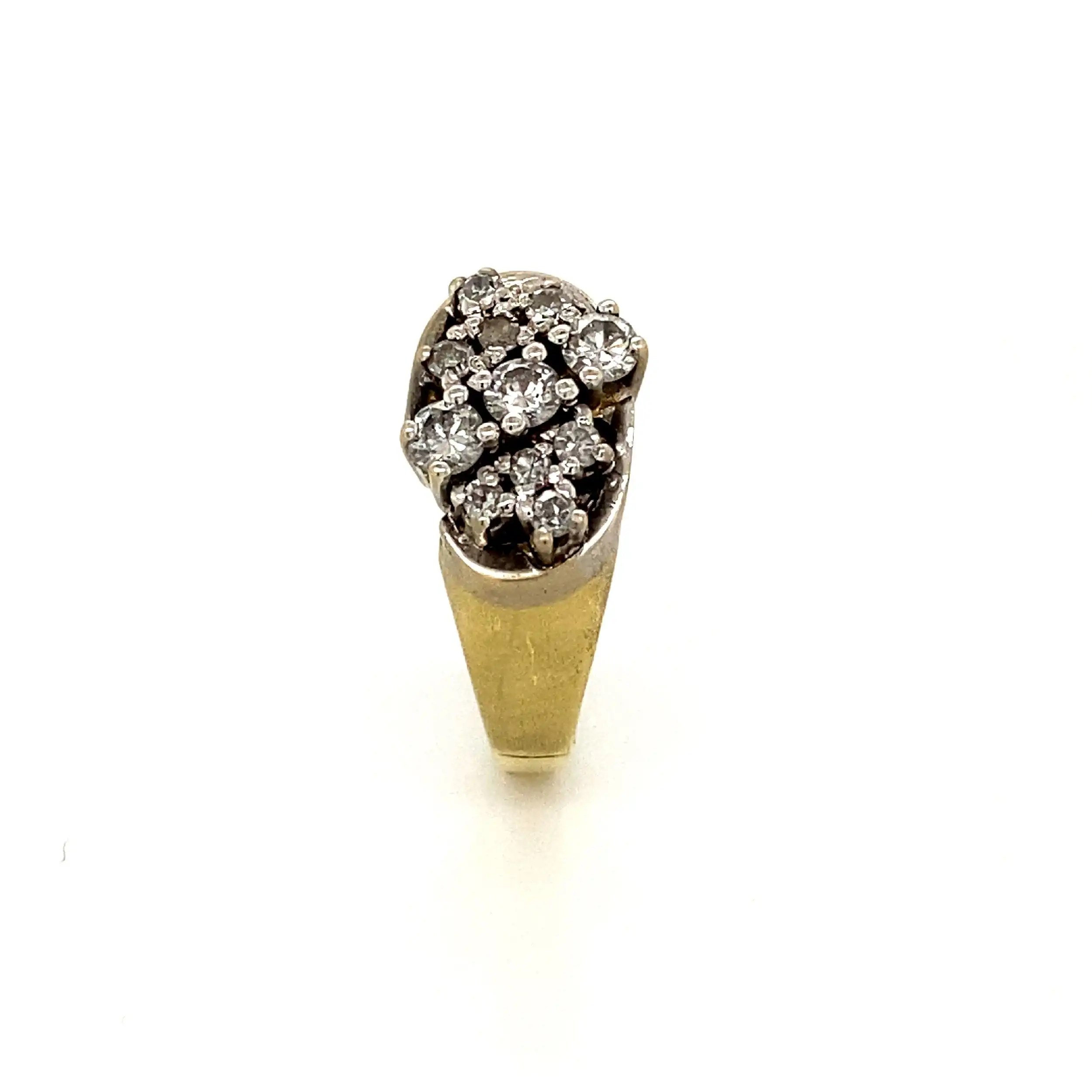 Ring Bicolor mit Brillanten Ring Bicolor mit Brillanten