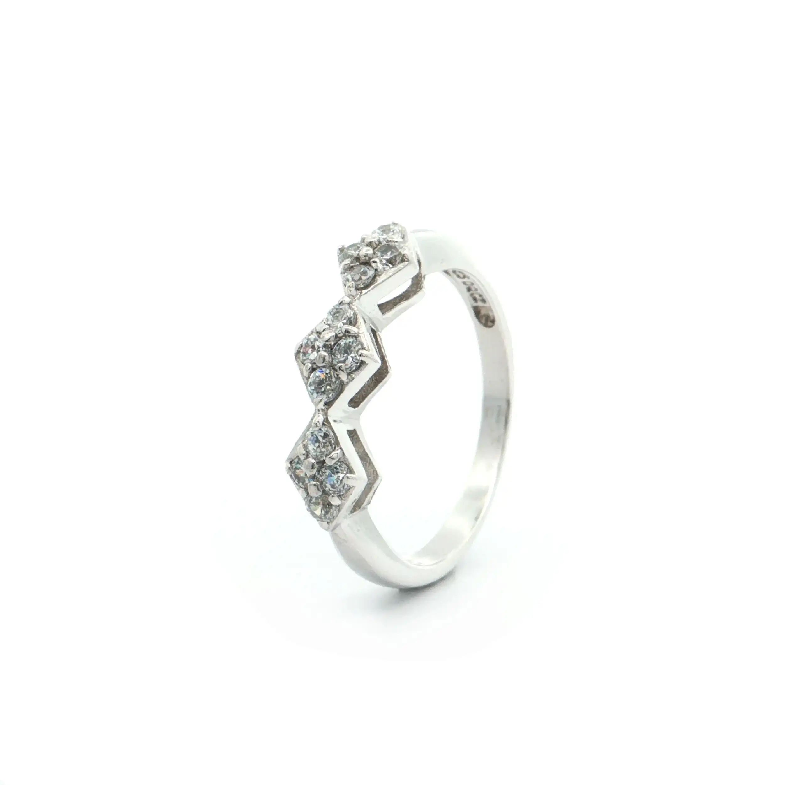 Ring Silber mit Zirkonia Ring Silber mit Zirkonia