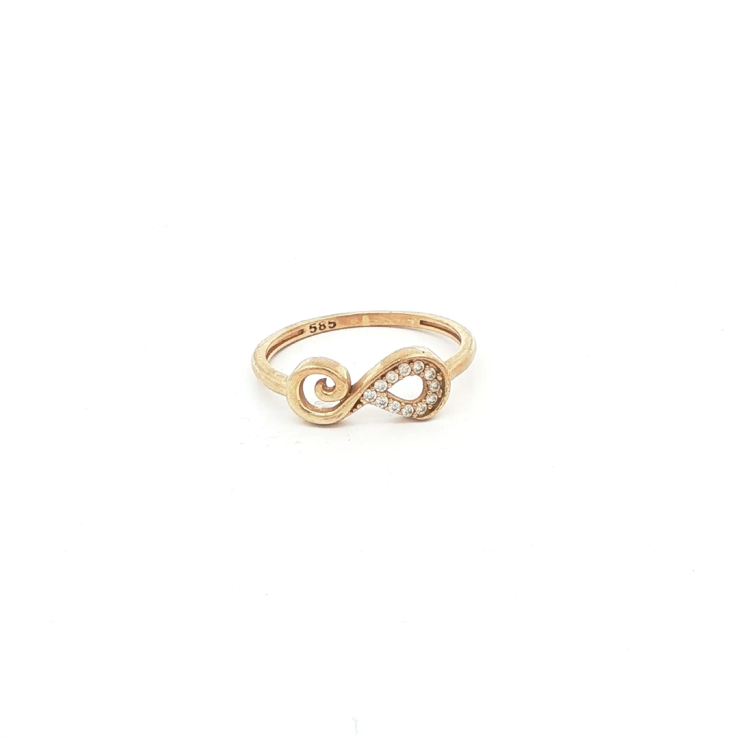 Ring Gelbgold mit Zirkonia