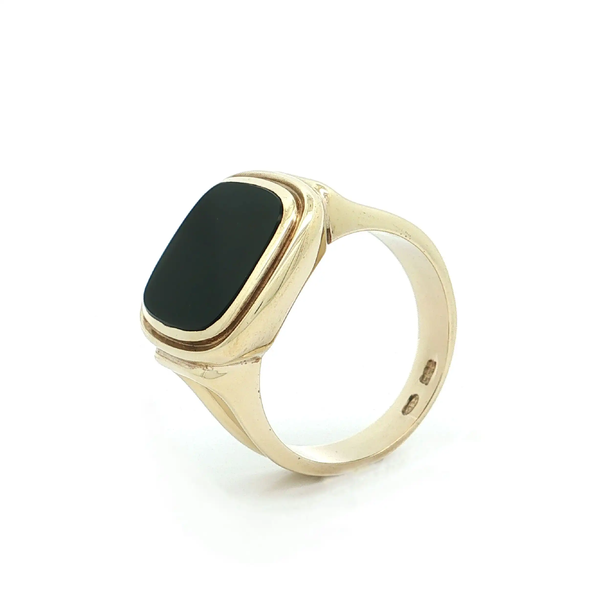 Ring Gelbgold mit Onyx Ring Gelbgold mit Onyx