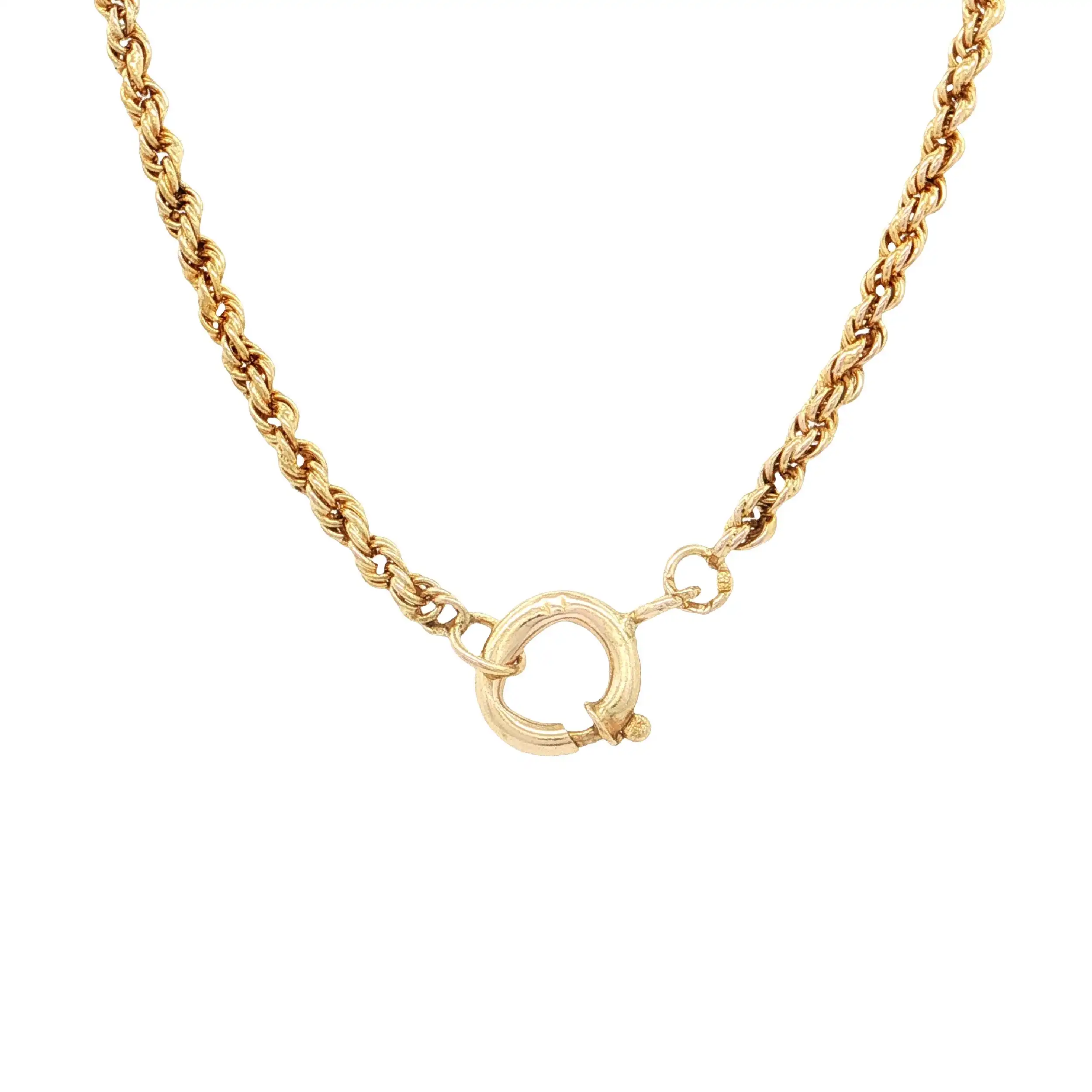 Kordelkette Gelbgold