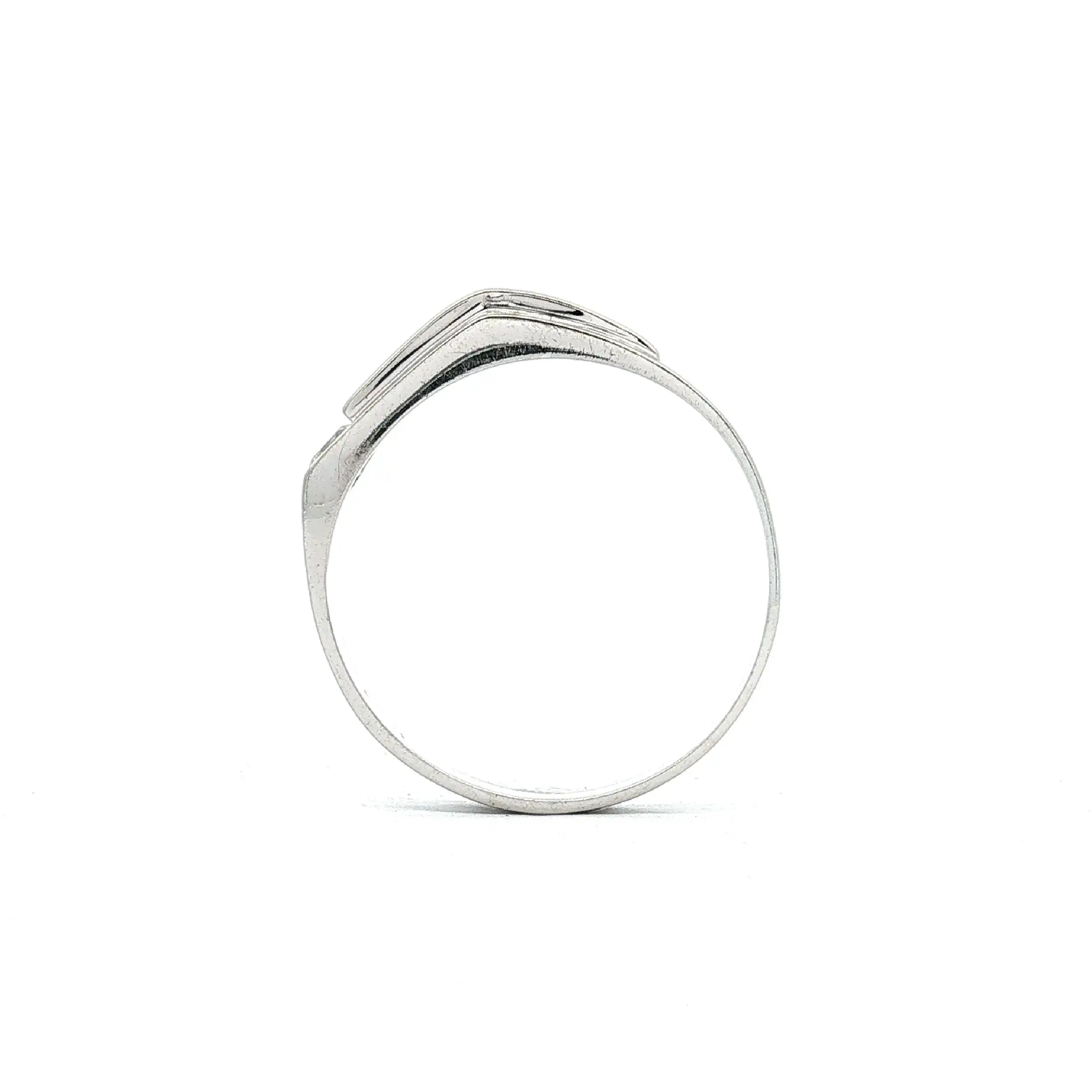 Ring Weißgold mit Zirkonia