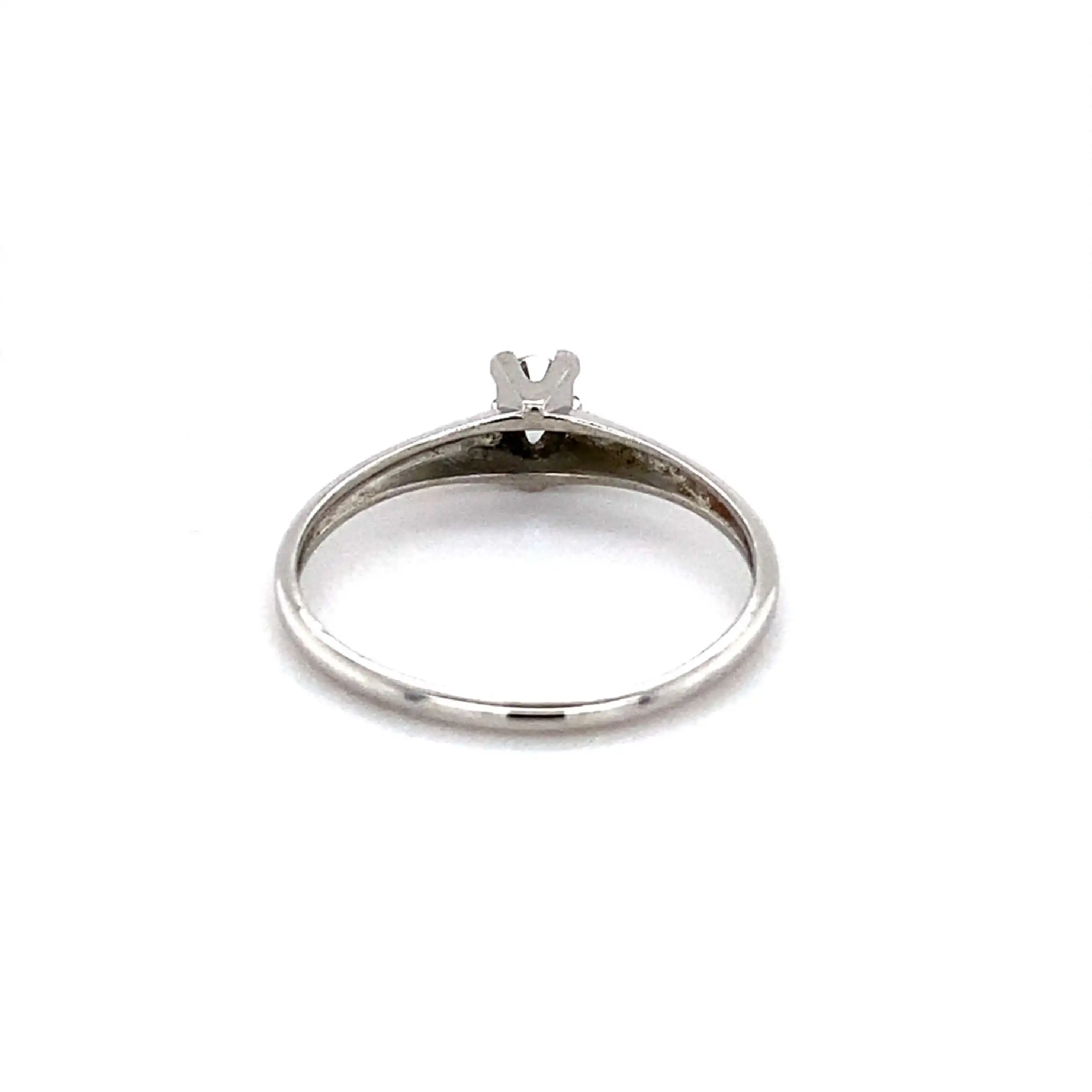Ring Weißgold mit Solitär Brillant Ring Weißgold mit Solitär Brillant