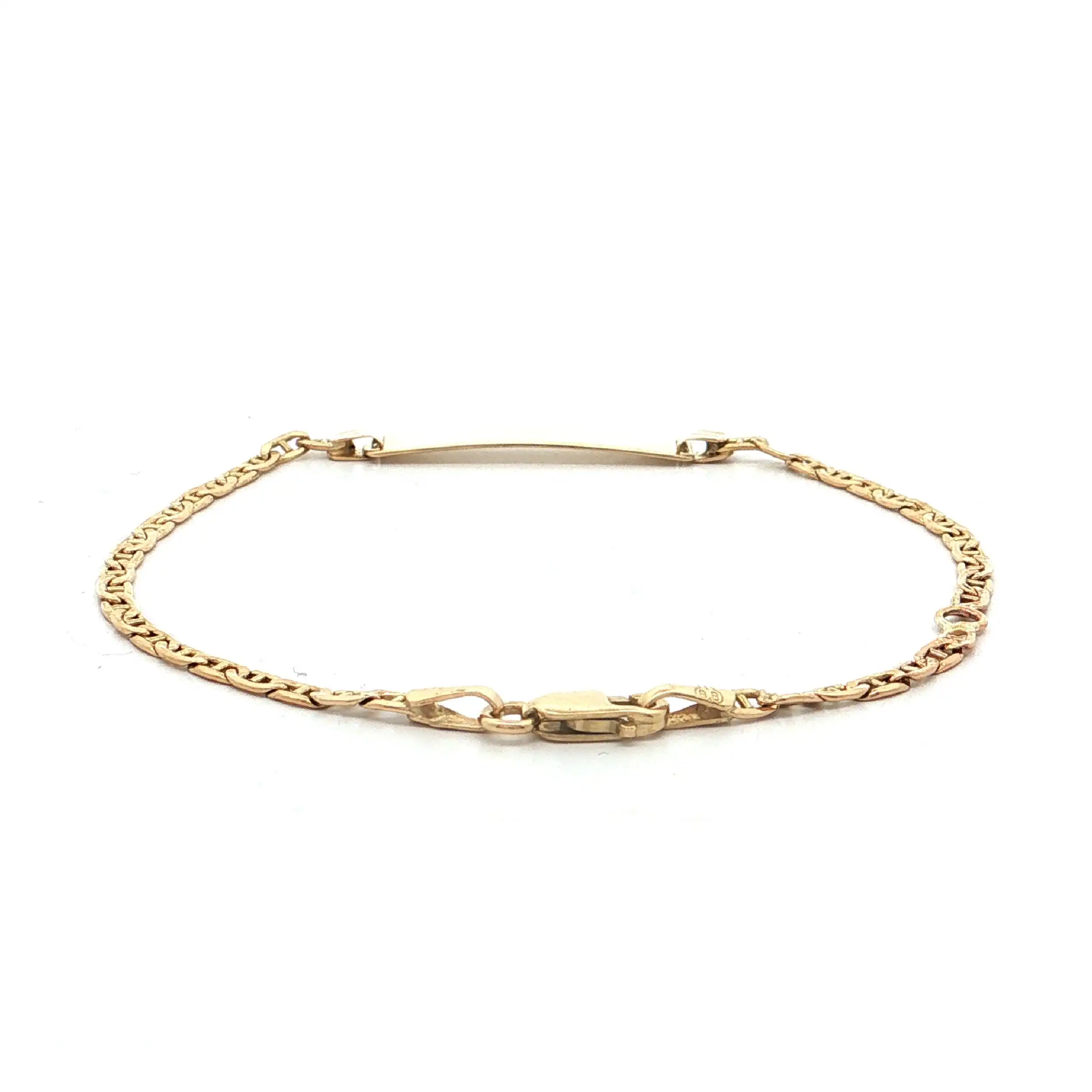 Identarmband Gelbgold