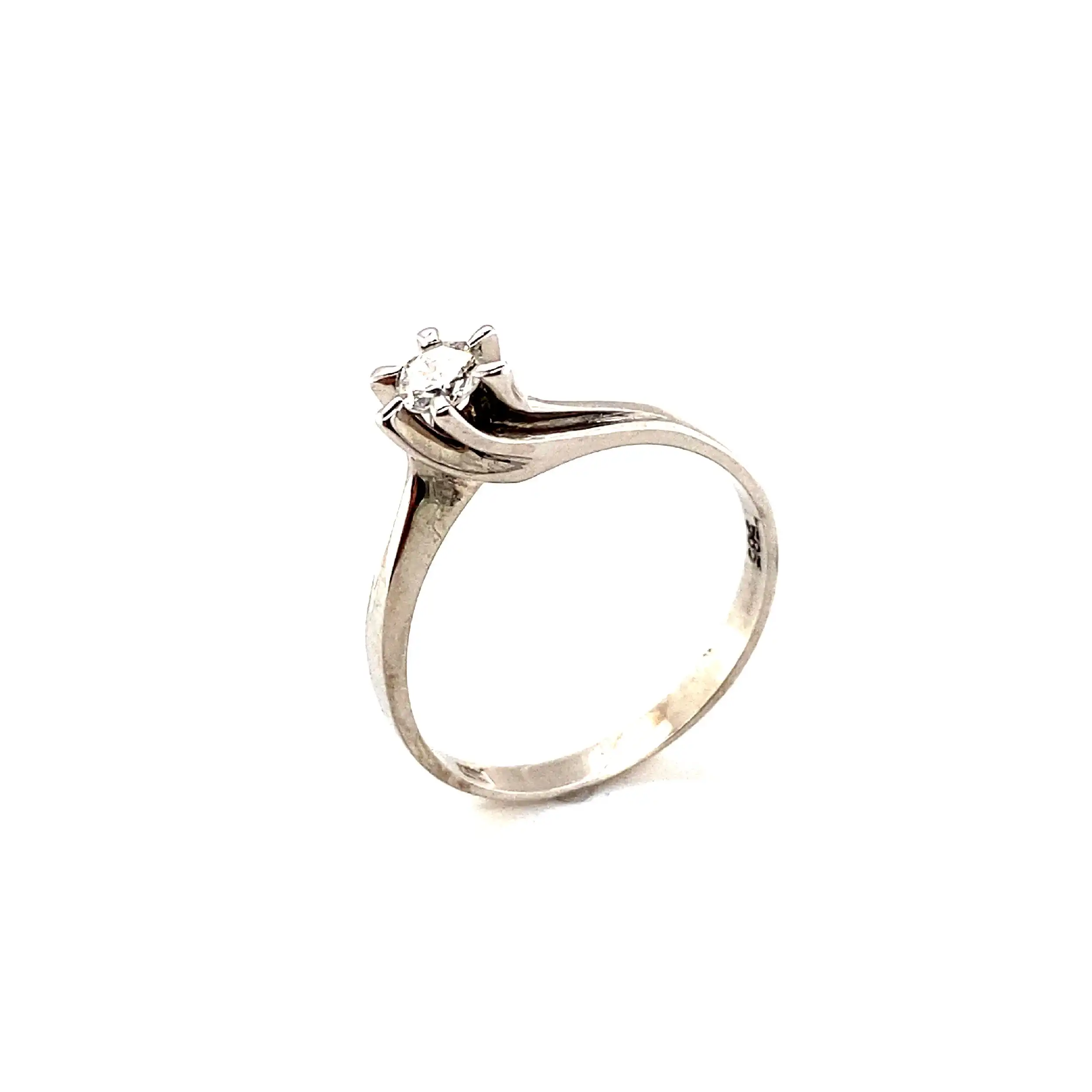 Ring Weißgold mit Brillant