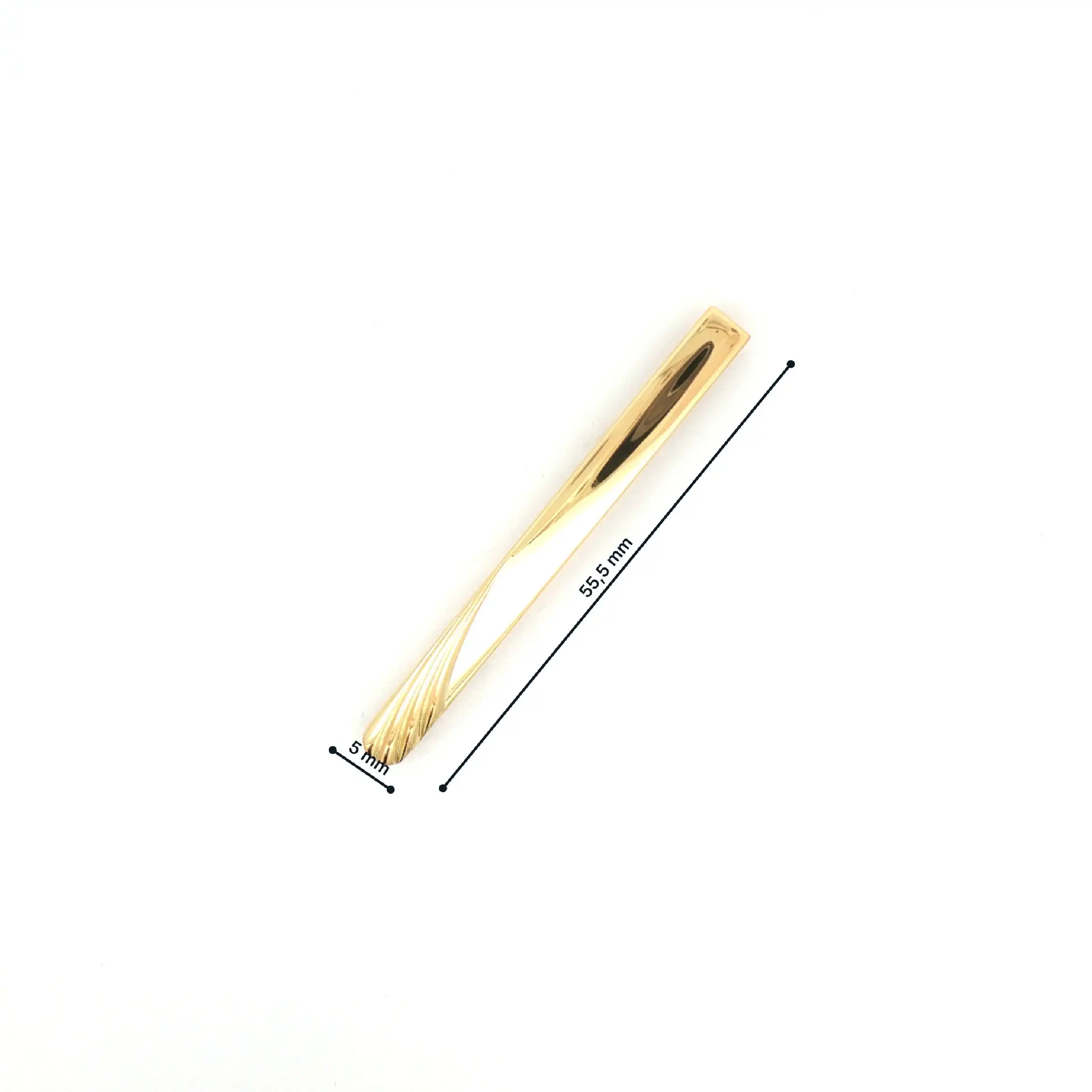 Krawattennadel Gelbgold