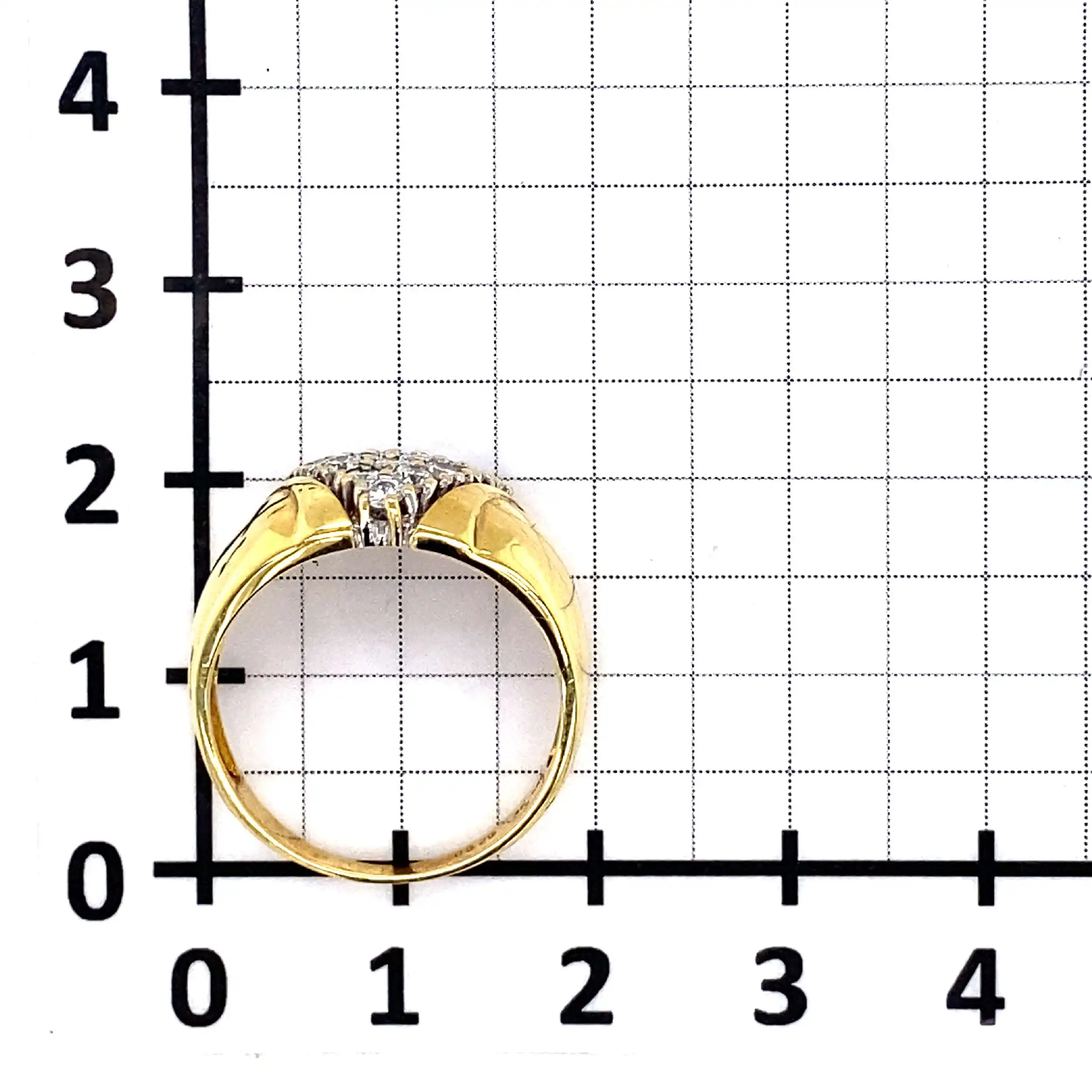 Ring Gelbgold mit Brillanten Ring Gelbgold mit Brillanten