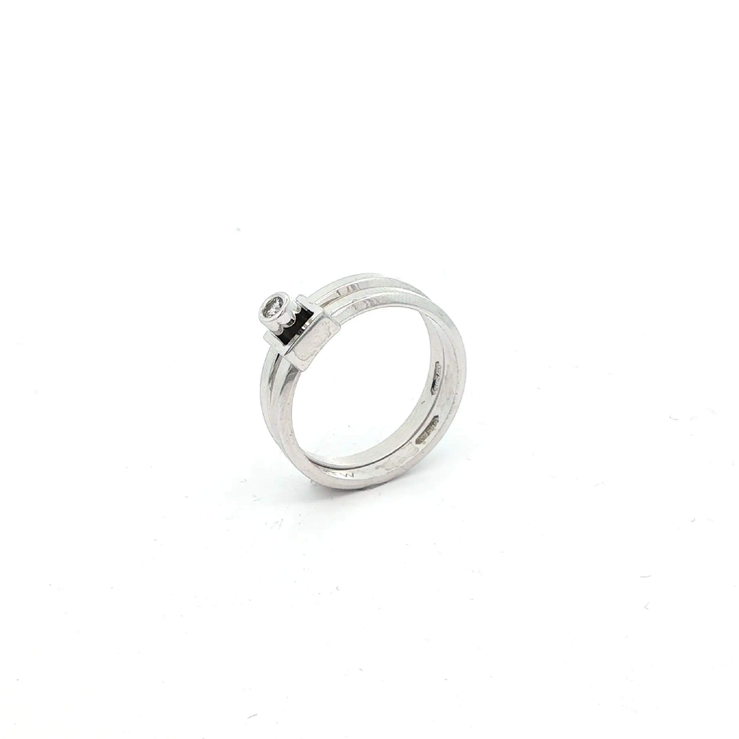 Ring Weißgold mit Brillant
