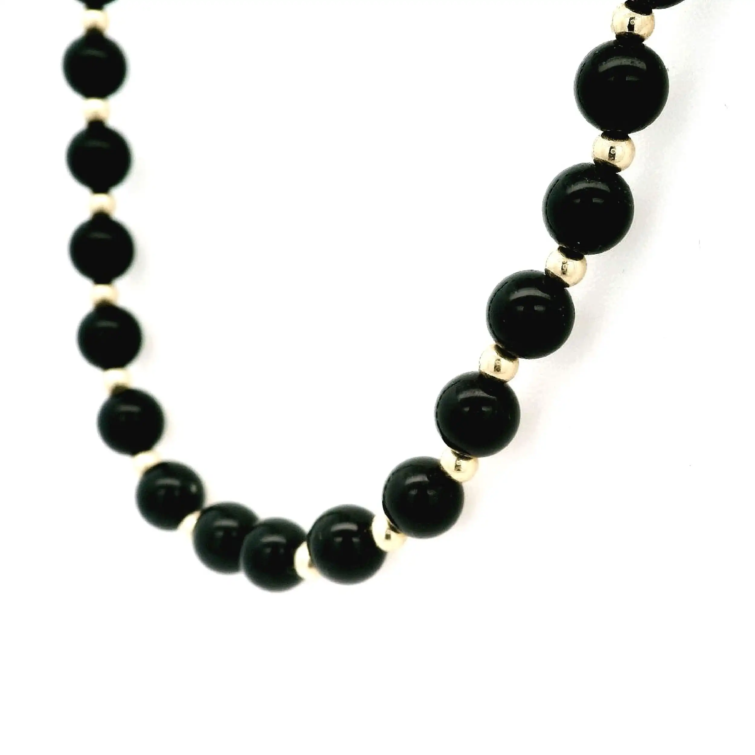 Kette mit Kugeln Gelbgold Kette mit Kugeln Gelbgold