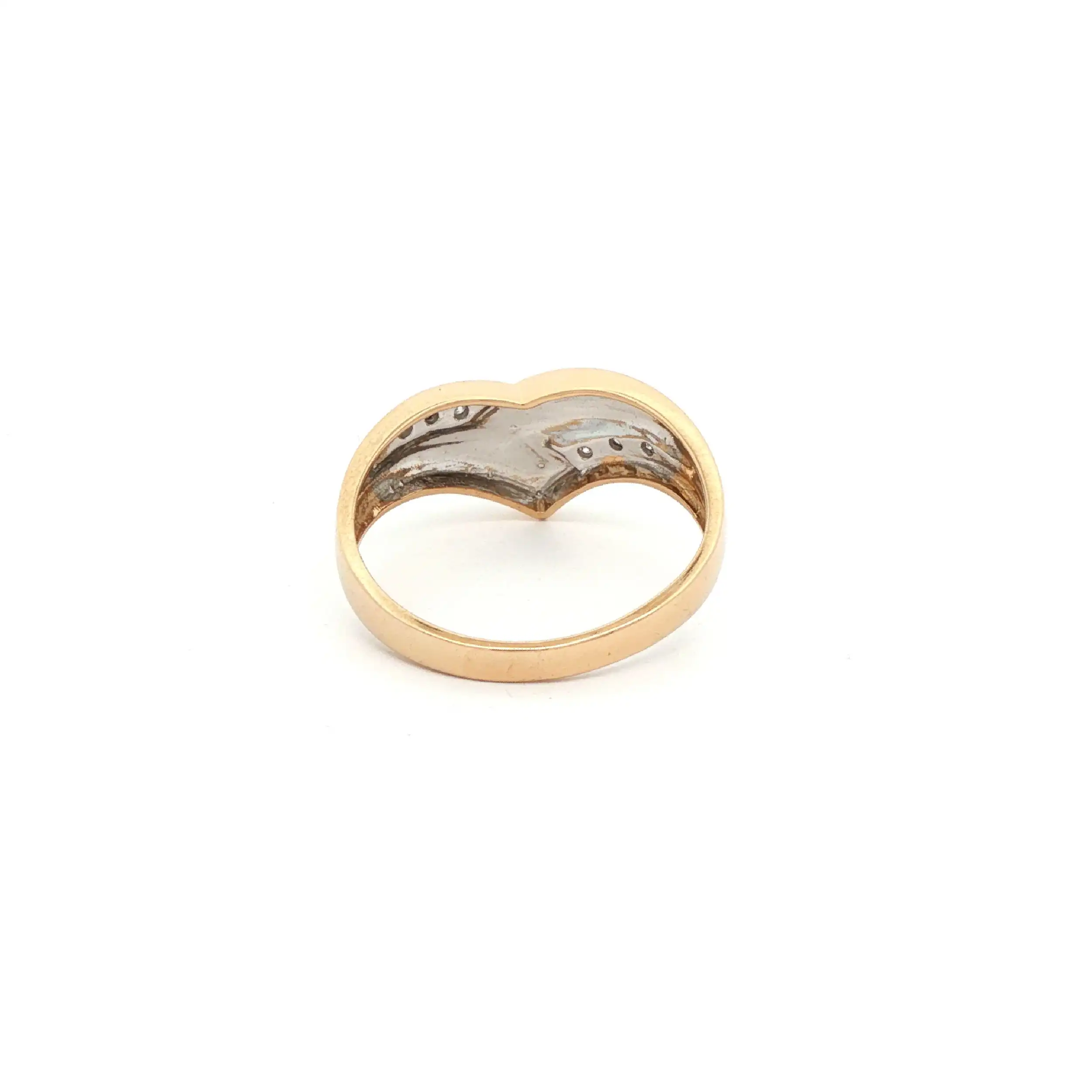 Ring Gelbgold mit Diamanten Ring Gelbgold mit Diamanten