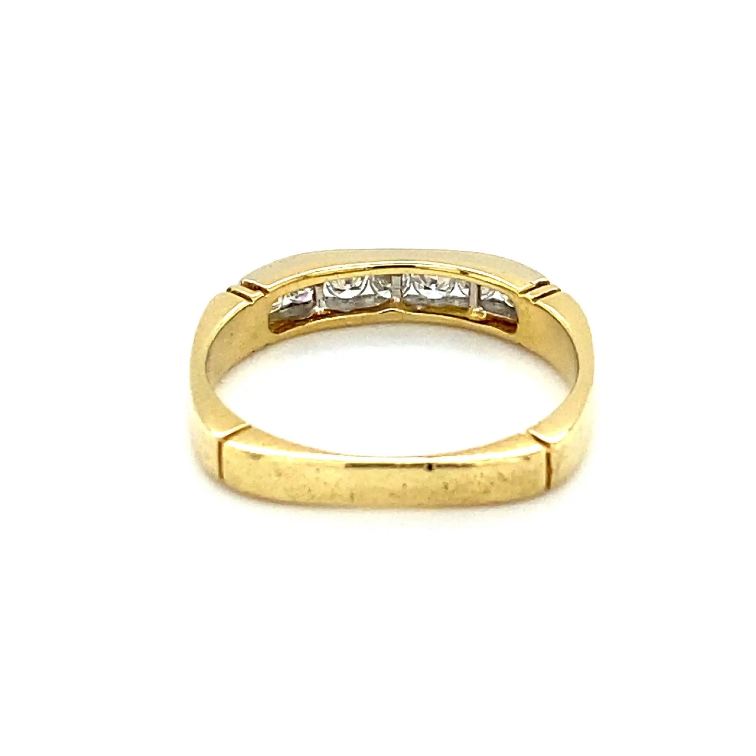 Ring Bicolor mit Brillanten Ring Bicolor mit Brillanten