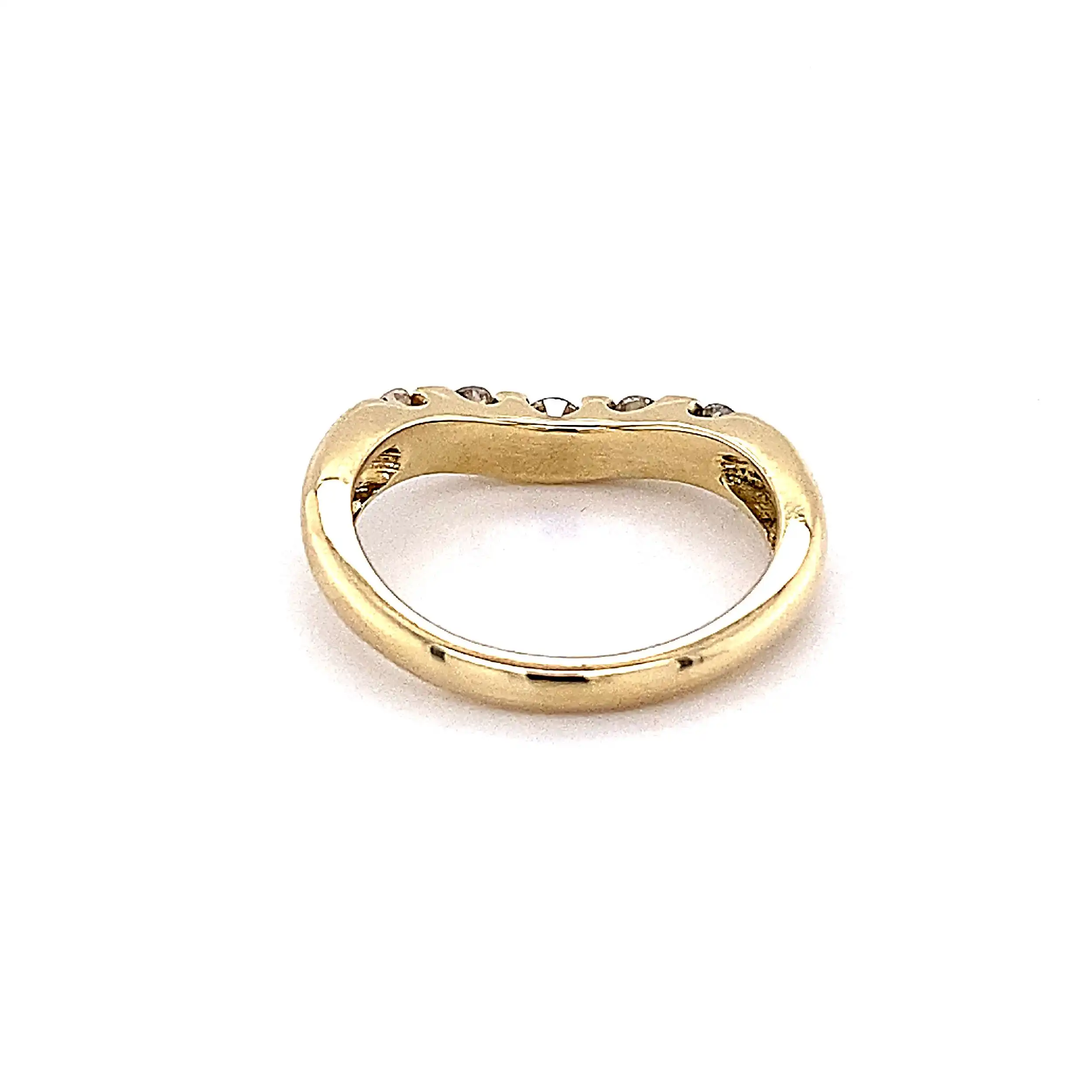 Ring Gelbgold mit Brillanten Ring Gelbgold mit Brillanten