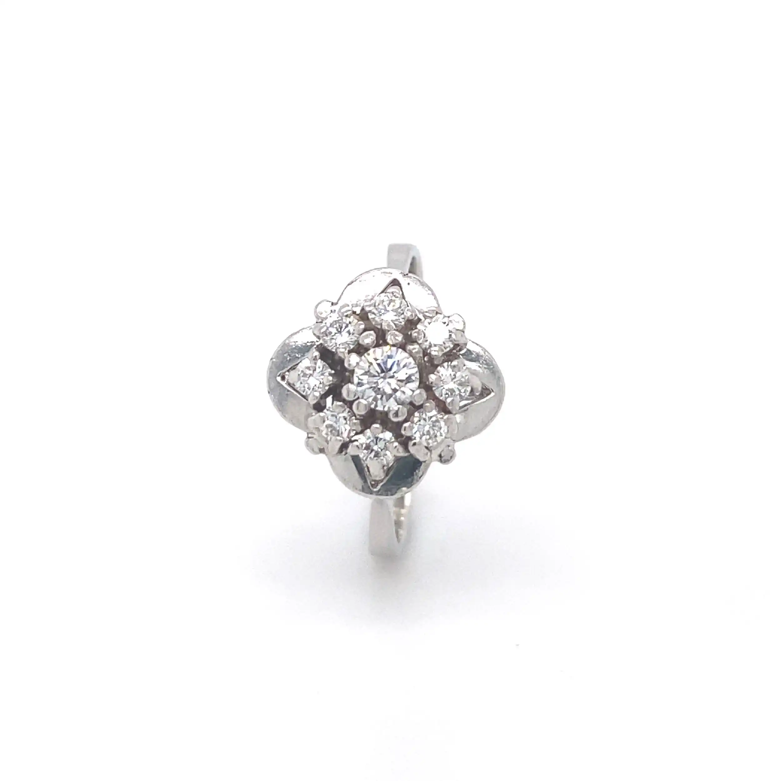 Ring Weißgold mit Brillanten