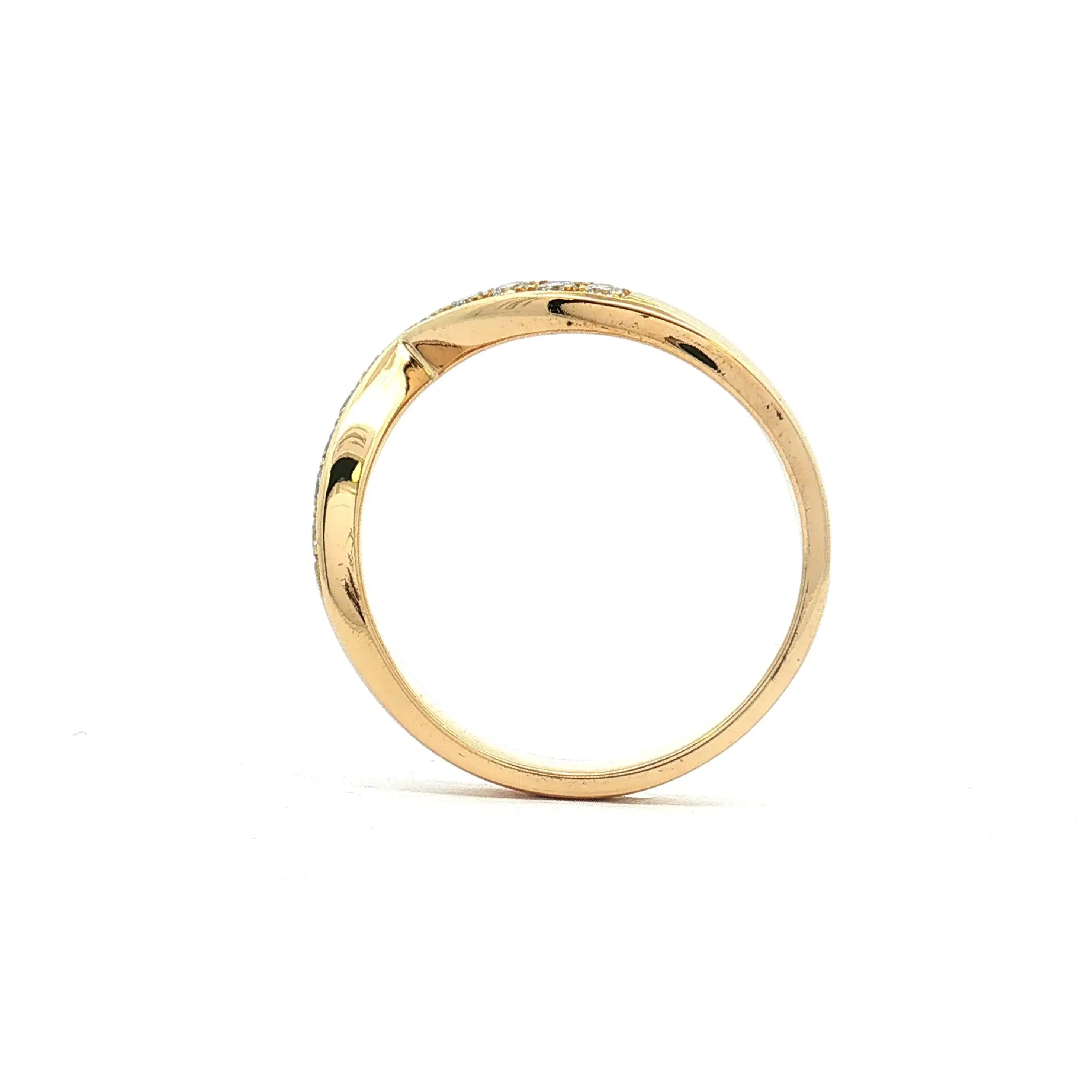 Ring Gelbgold Exner mit Brillanten
