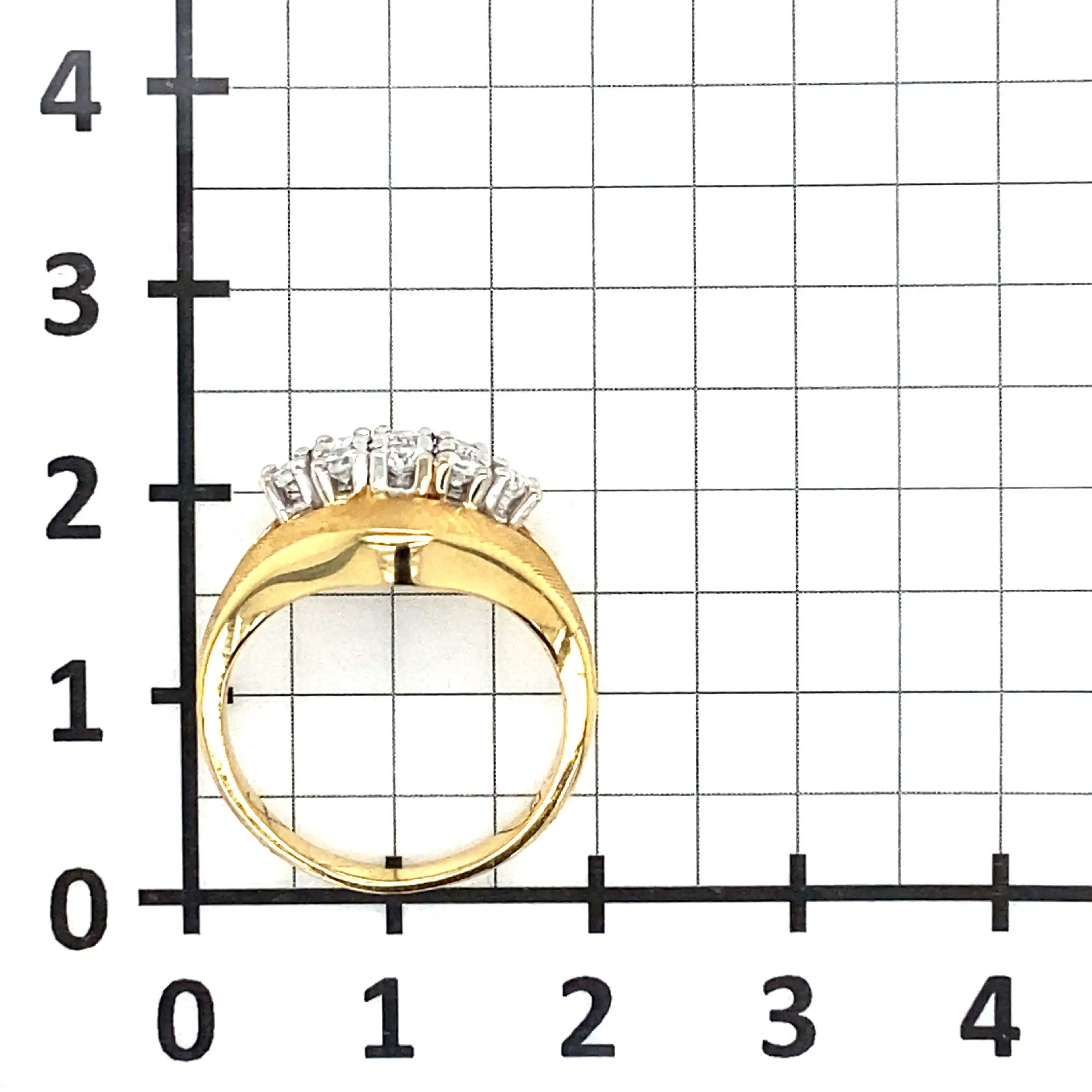 Ring Bicolor mit Brillanten Ring Bicolor mit Brillanten