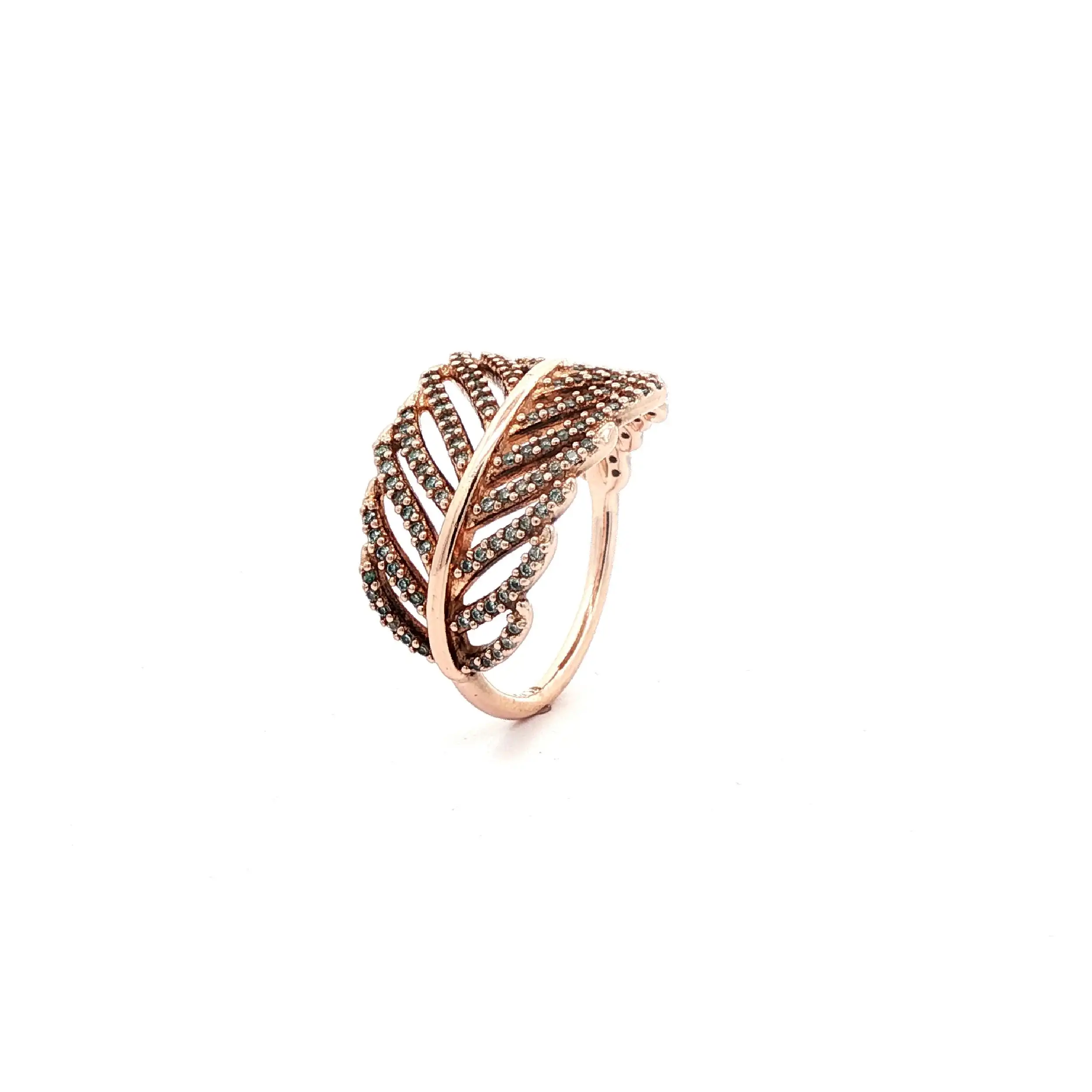 Pandora Metall Rosévergoldet Ring "Anillo" mit Similis Pandora Metall Rosévergoldet Ring "Anillo" mit Similis