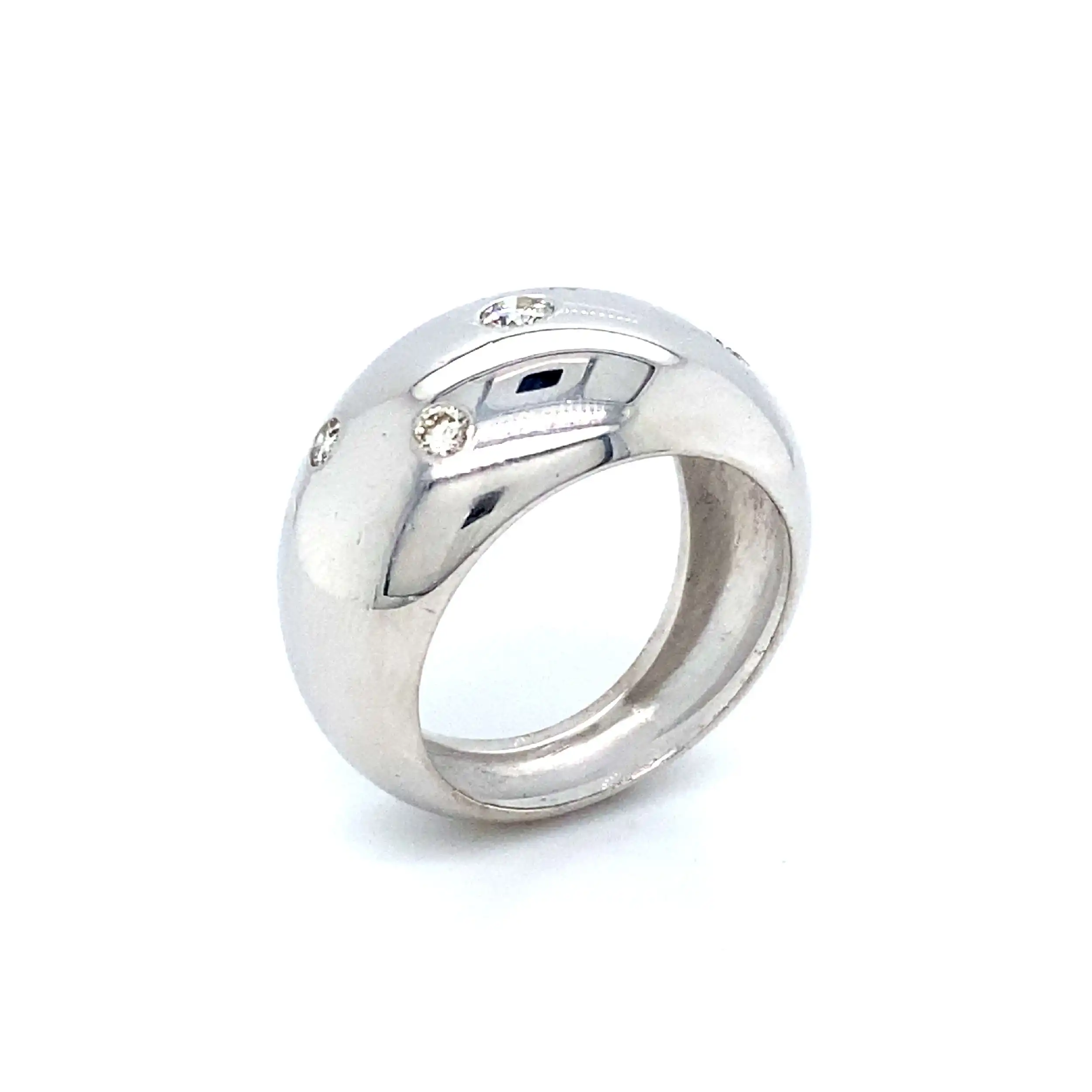 Ring Sternenhimmel Weißgold mit Brillanten Ring Sternenhimmel Weißgold mit Brillanten