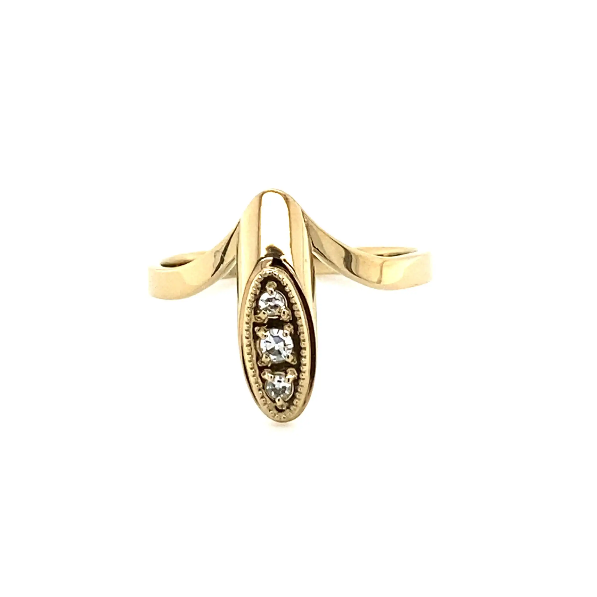 Ring Roségold mit Diamanten