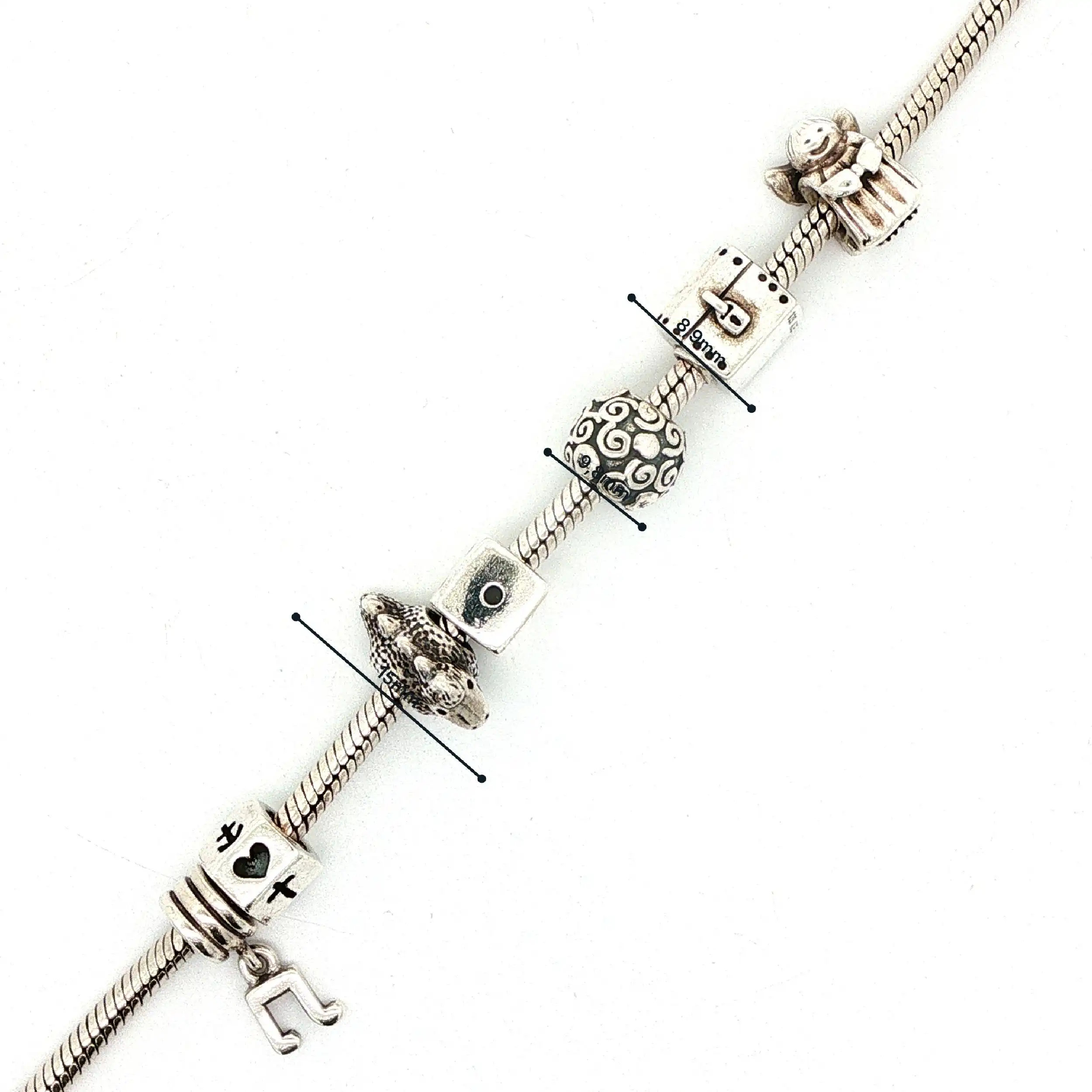 Armband Silber Pandora mit Charms Armband Silber Pandora mit Charms