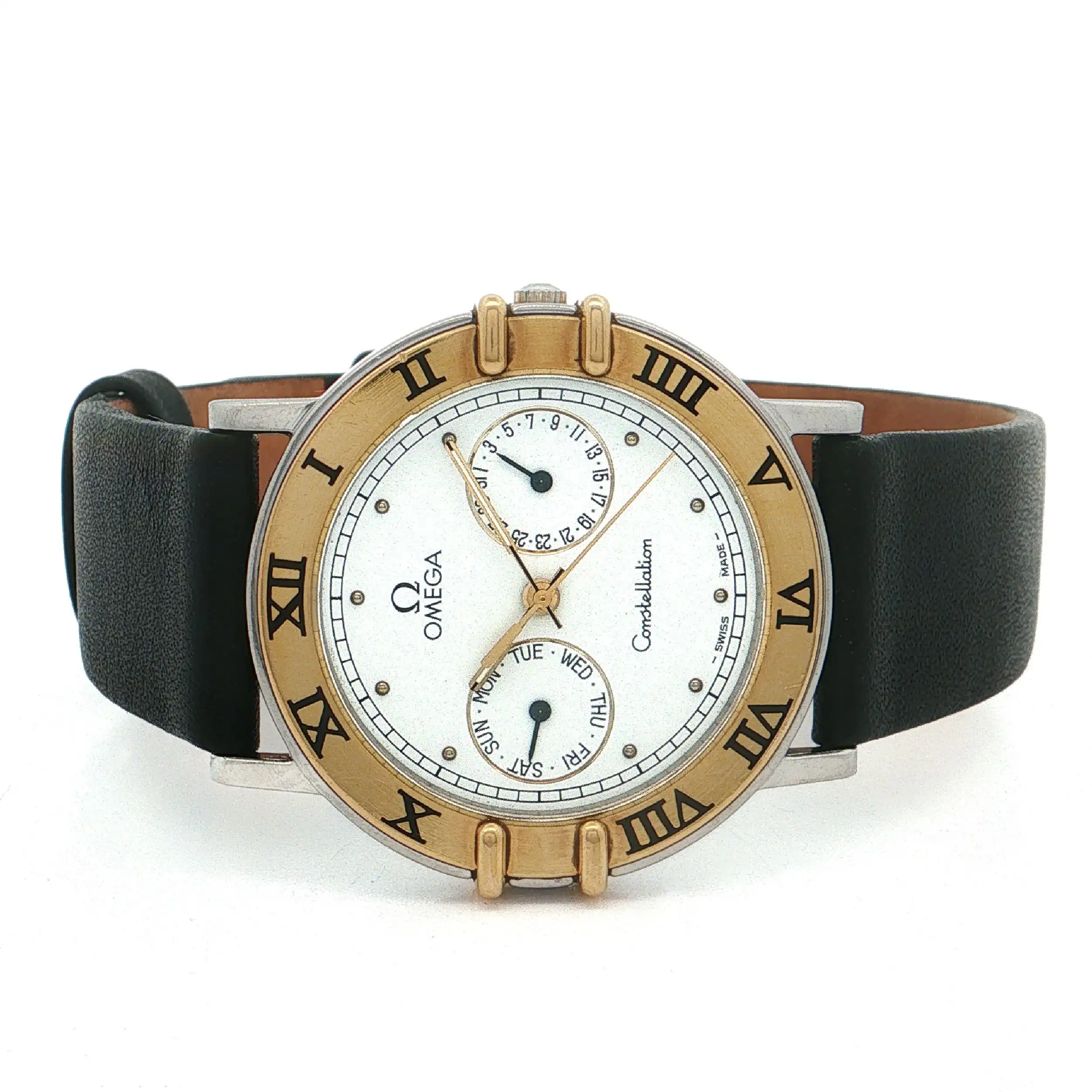 Damenuhr Omega Day Date 33mm Ref.196.1080